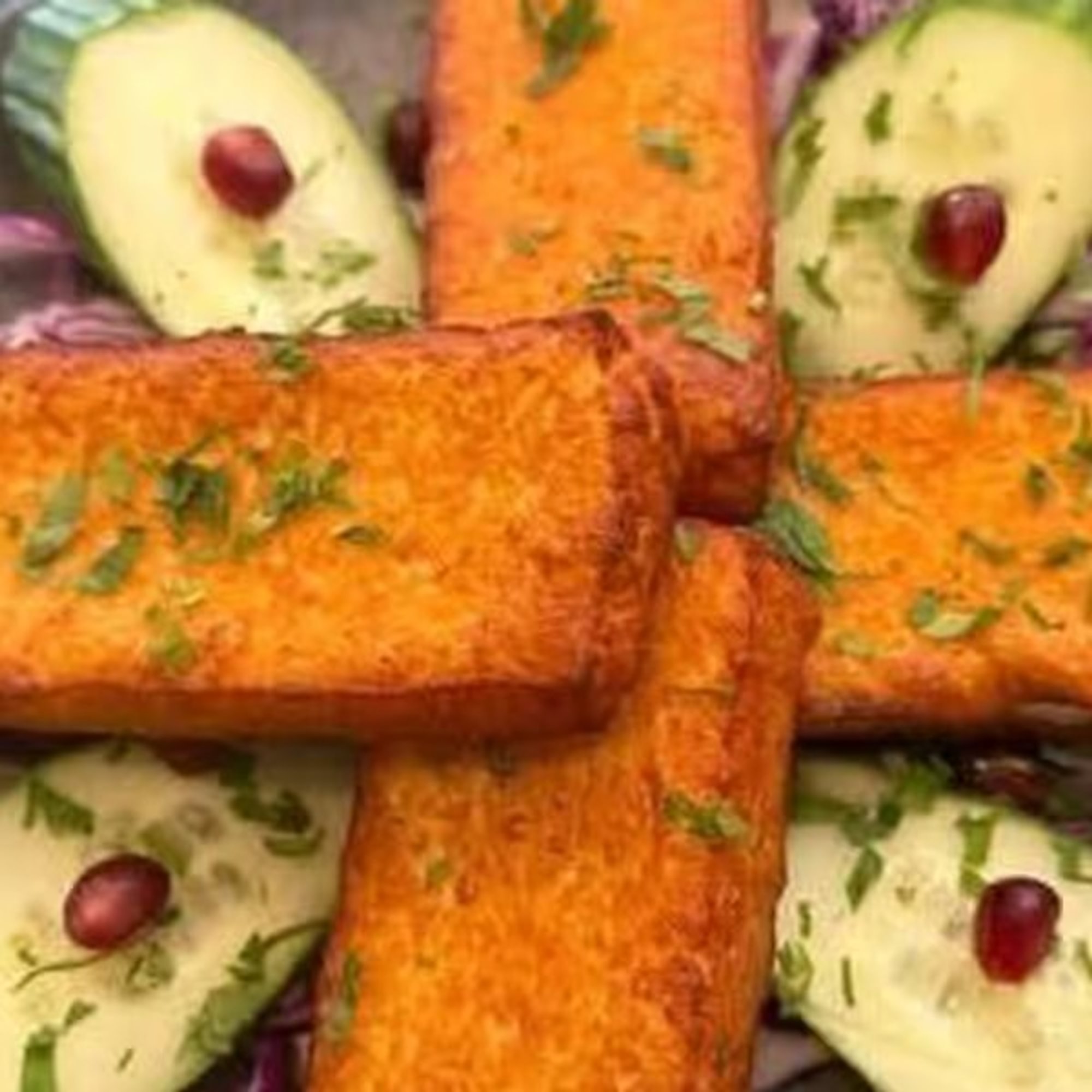 Fried Halloumi Cheese