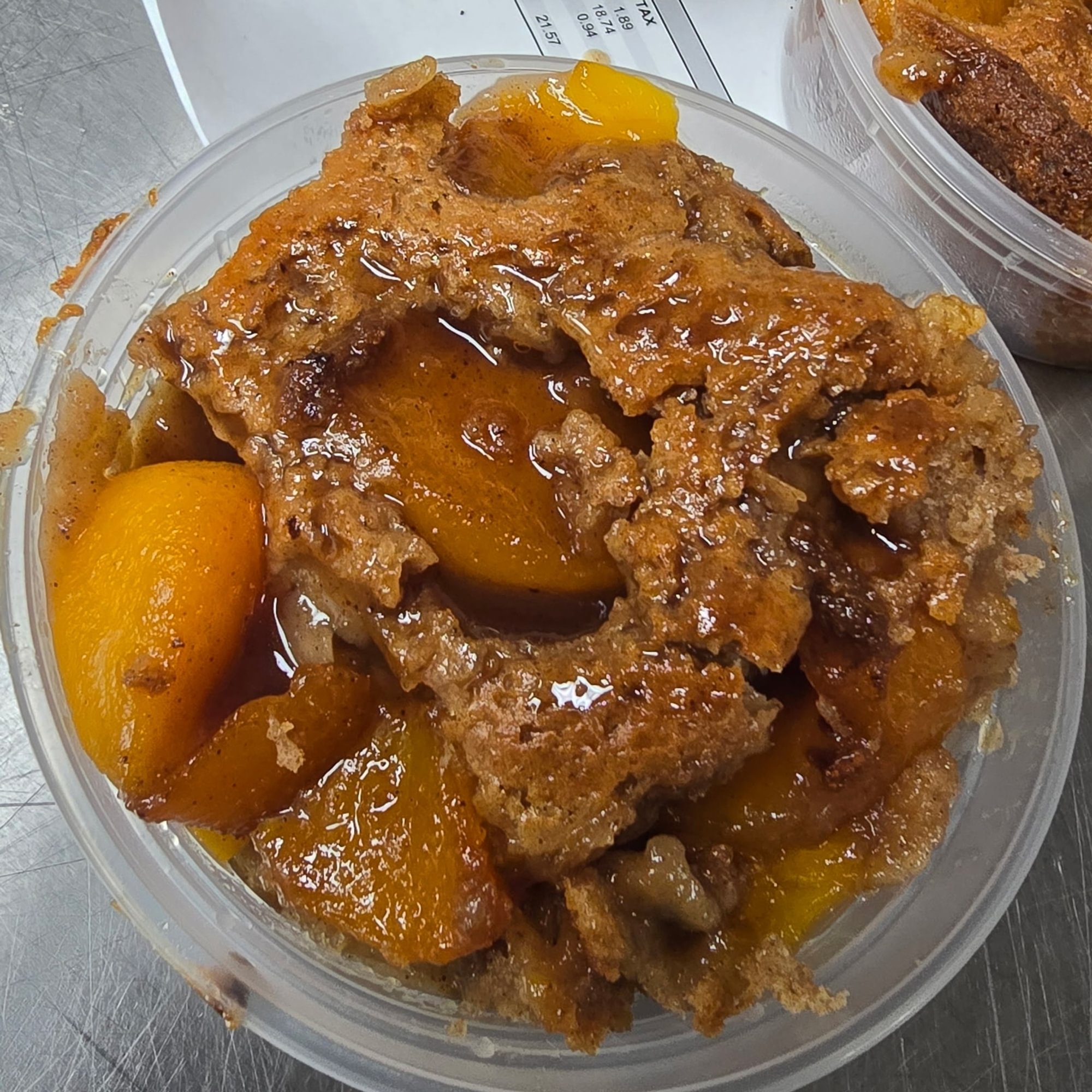 New -Peach Cobbler