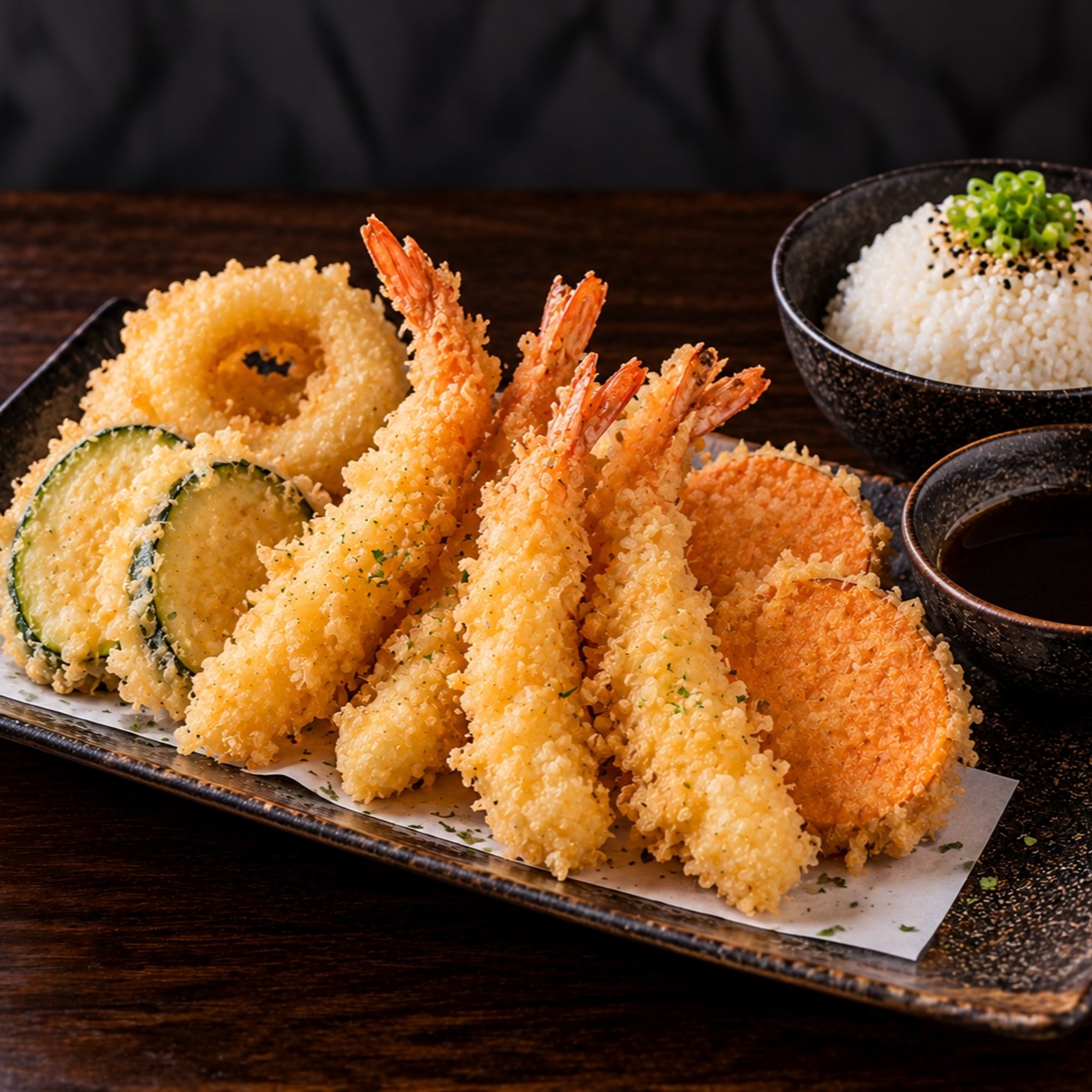 Shrimp Tempura Entree