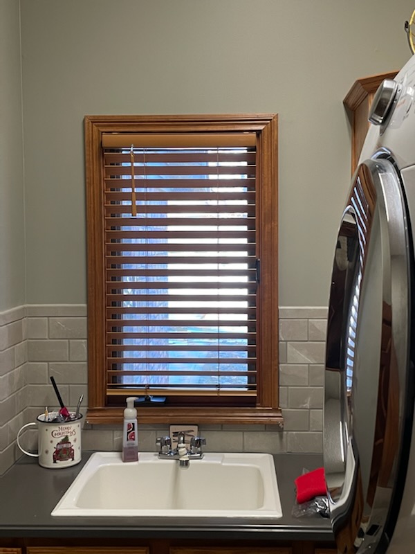 There's a reason why Wood Blinds are a classic window covering. These blinds, installed in this home in Mooresville, IN, are traditional and timeless and can literally be installed within any style of home - new or old!  BudgetBlindsPlainfieldIN  WoodBlinds  MooresvilleIN  FreeConsultation  WindowWe