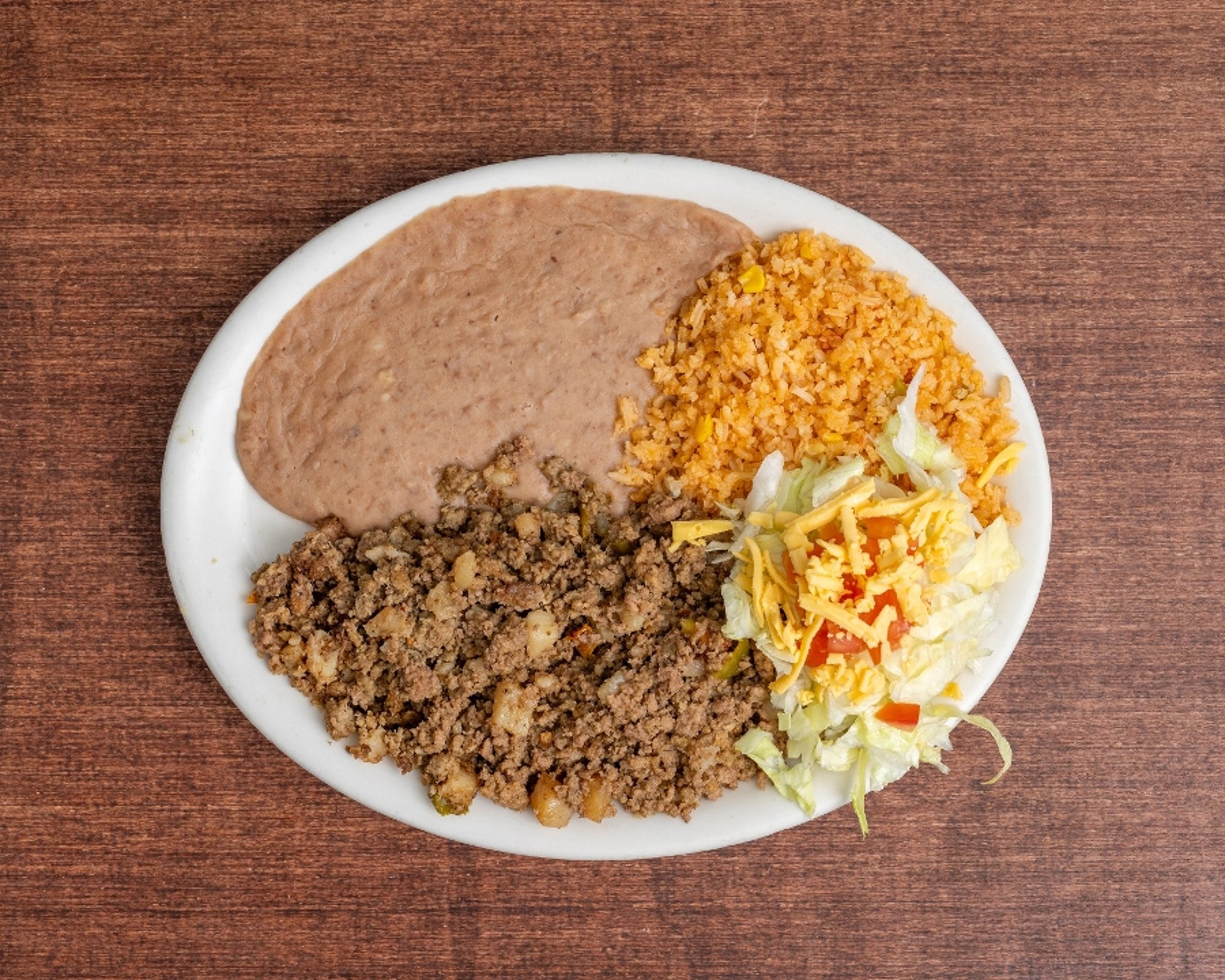 Picadillo plate