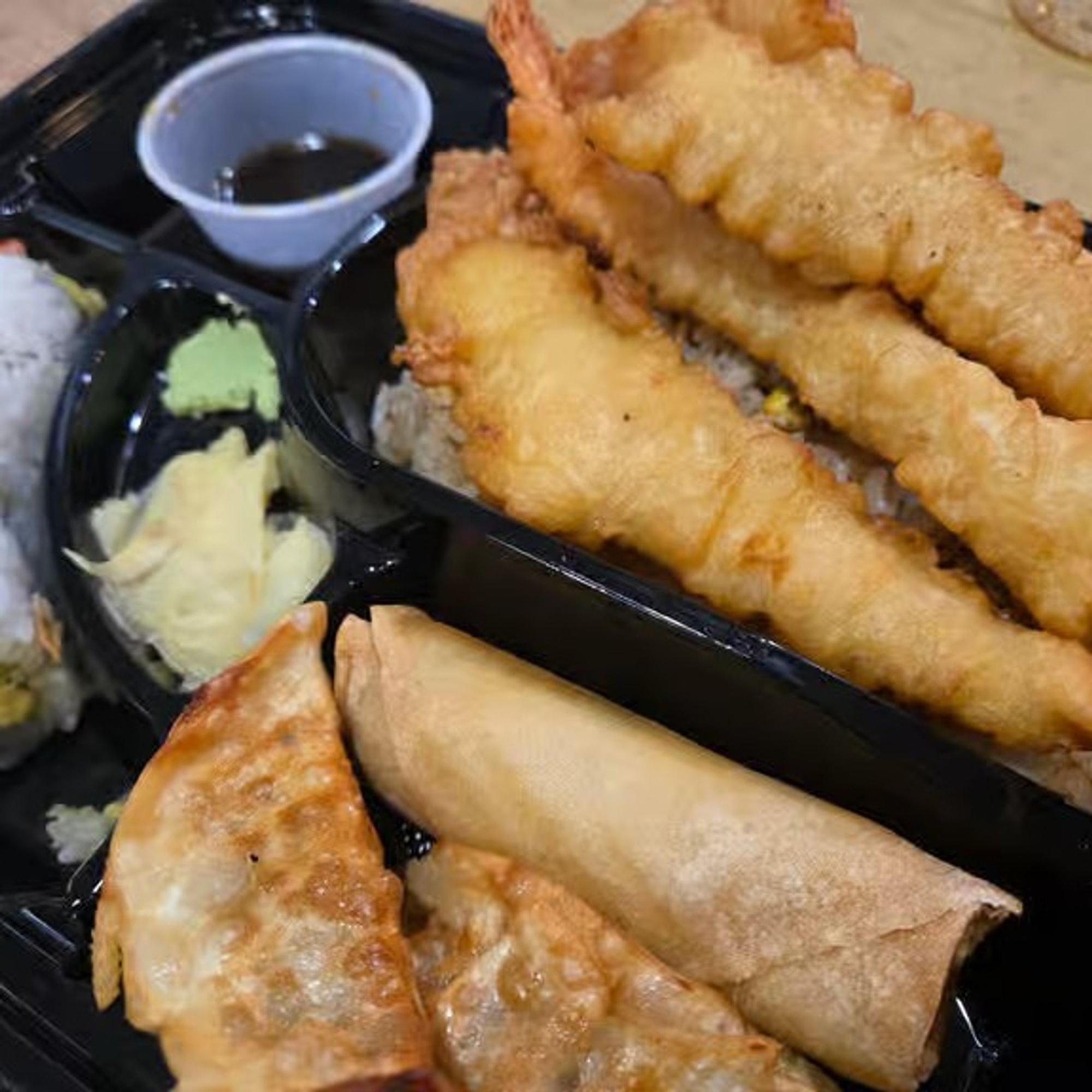 Shrimp Tempura Bento Box