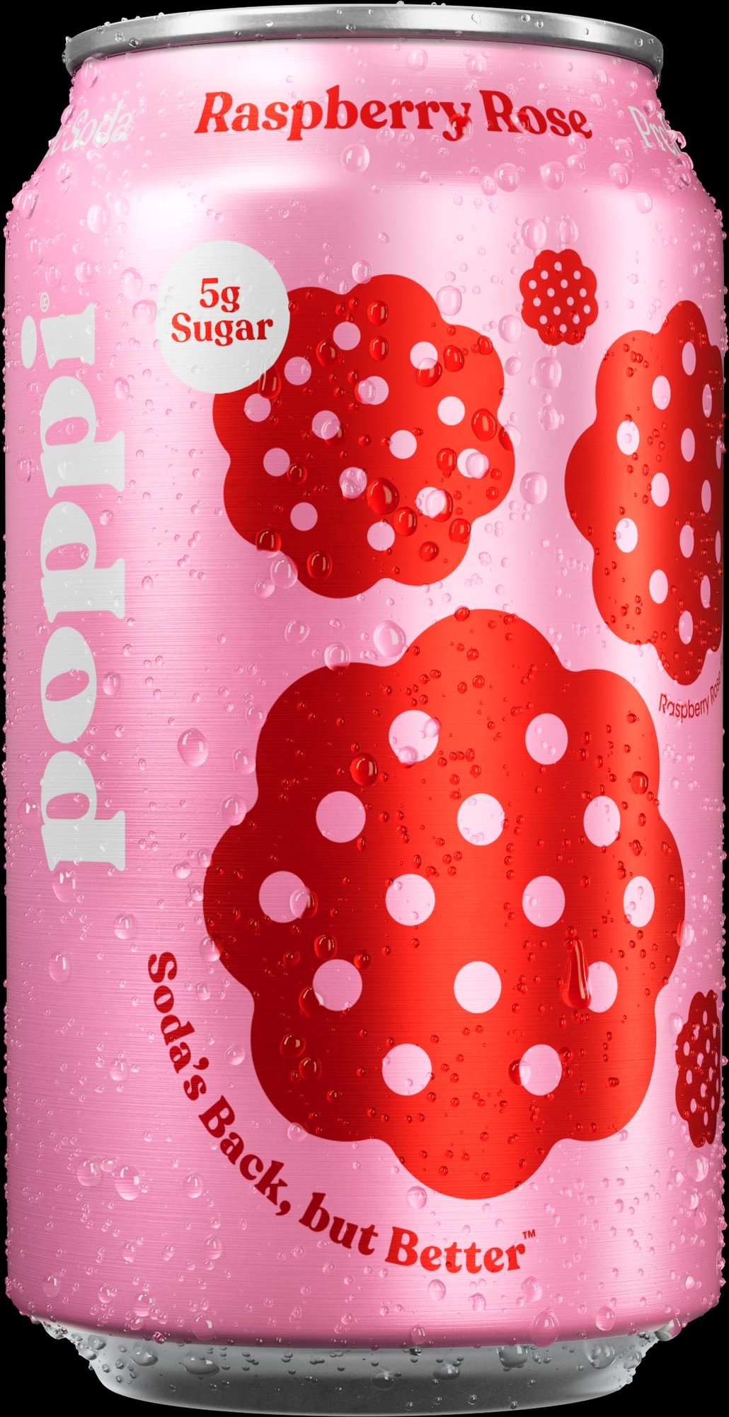 Poppi Soda Raspberry Rose