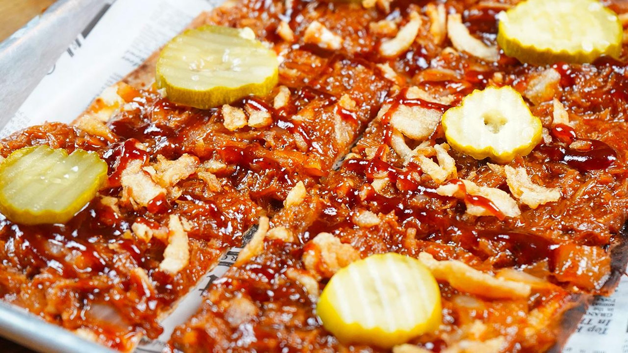 BBQ Pulled Pork Flatbread