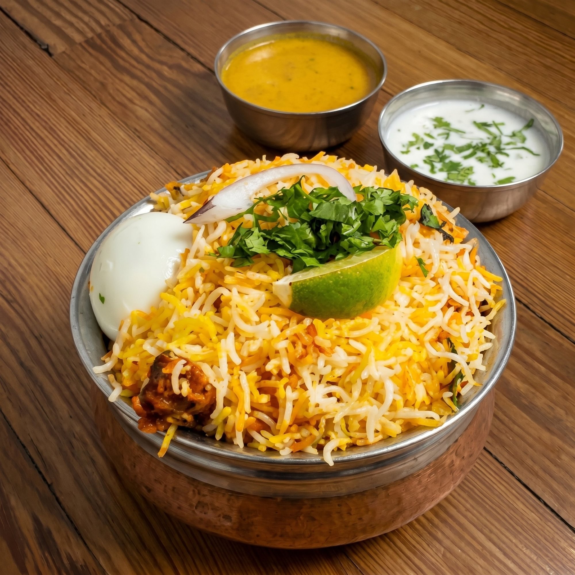 Hyderabad Chicken Dum Biryani