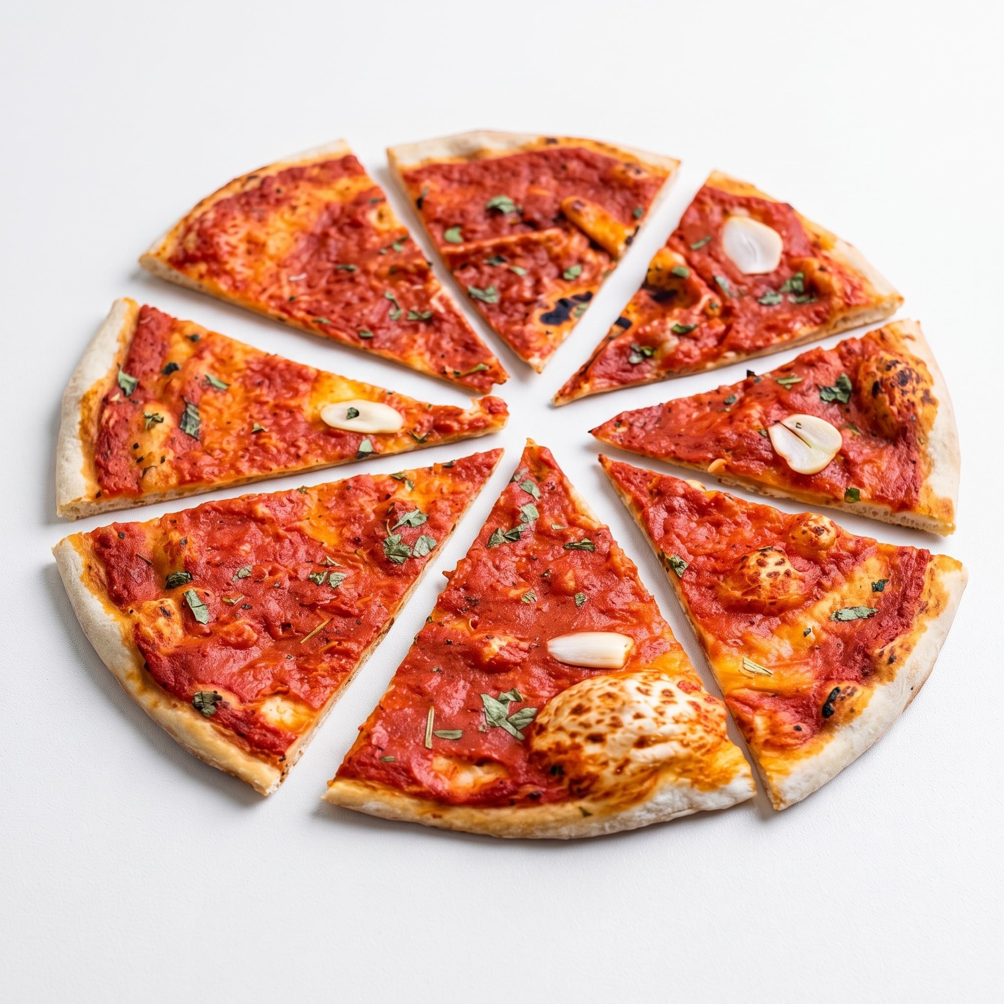 Cheeseless Pizza