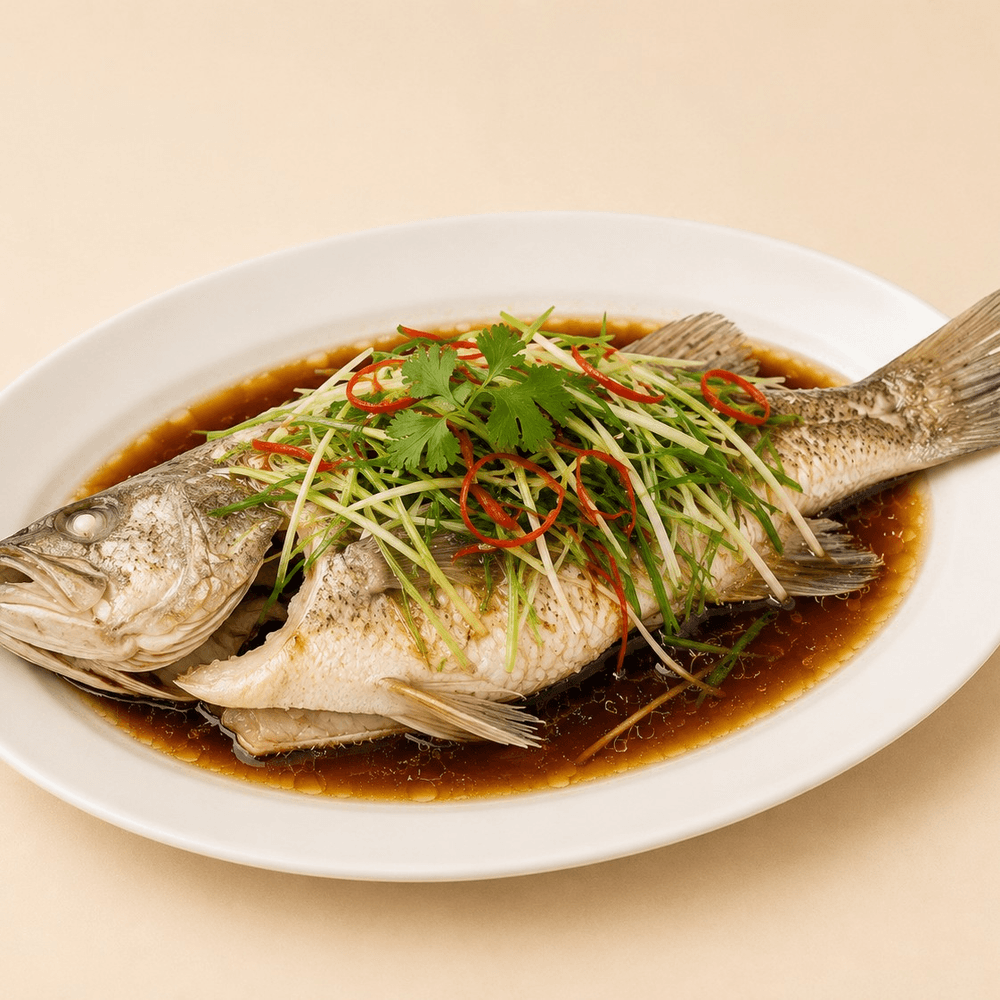 Steamed Fish / 清蒸鱼
