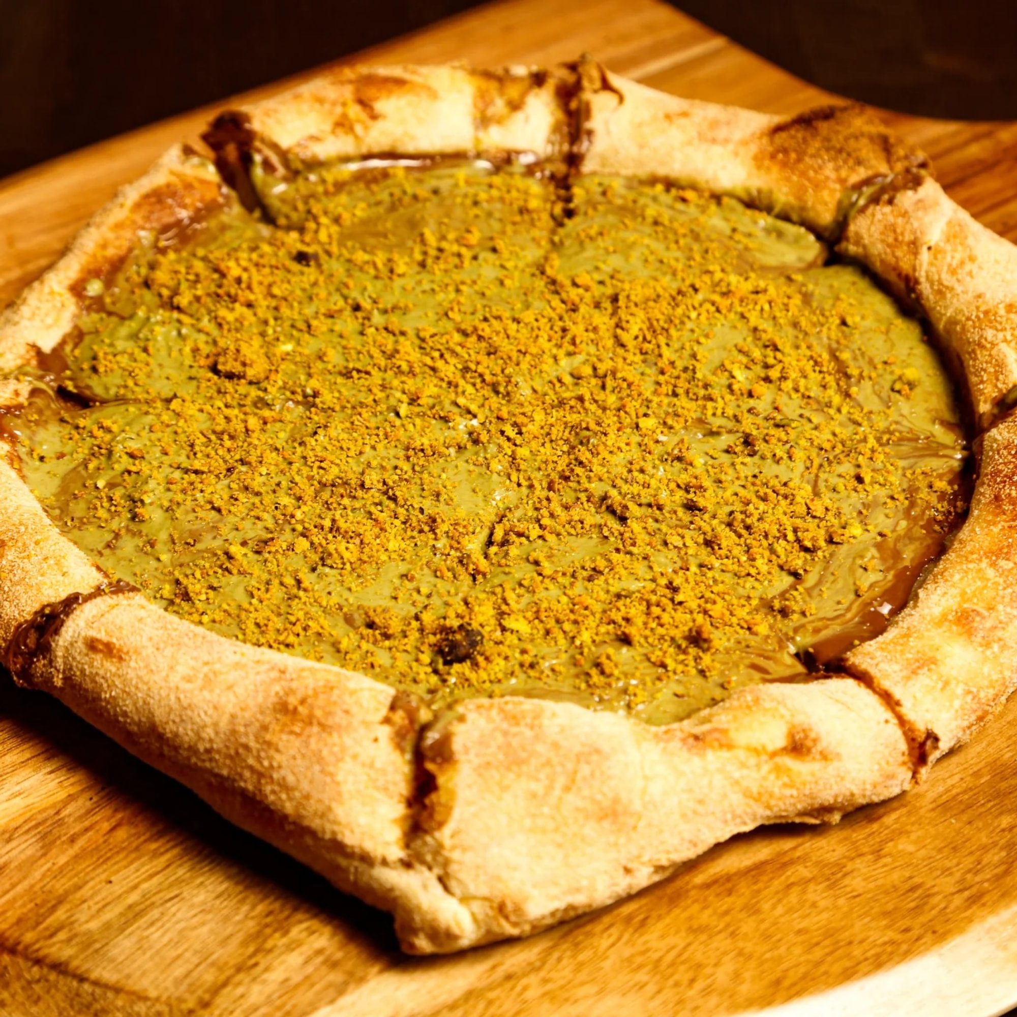 Dubai Chocolate Pizza