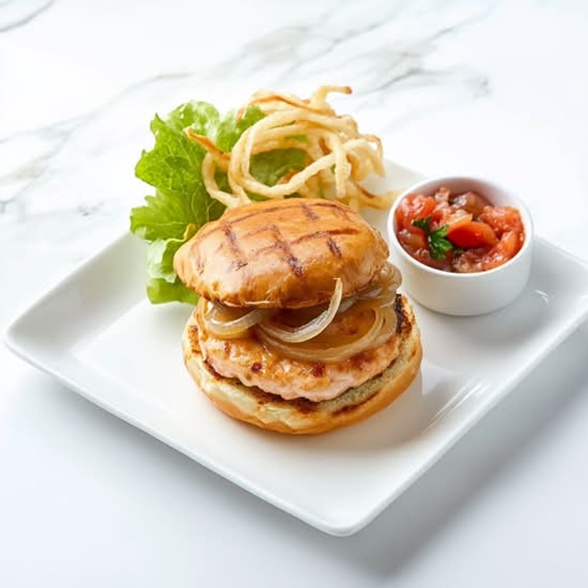 Salmon Burger