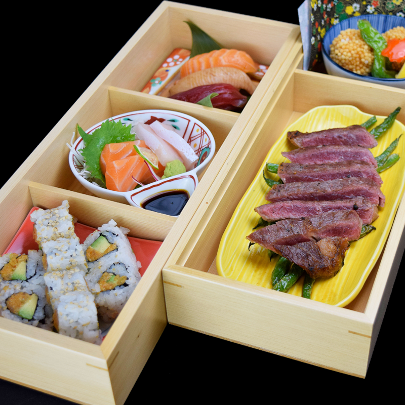 Click to expand image of Bento Box | Ribeye Steak