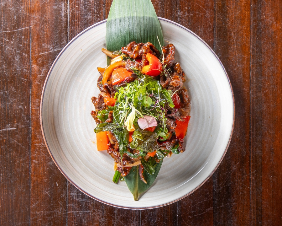 Spicy Basil Beef