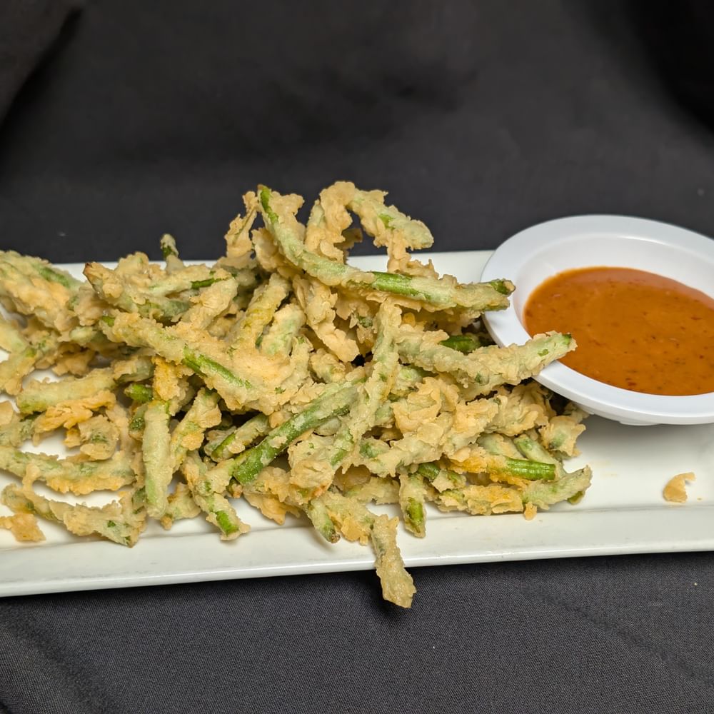 Fried green beans