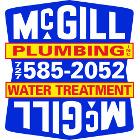McGill Plumbing &amp; Water Treatment, Inc. Logo