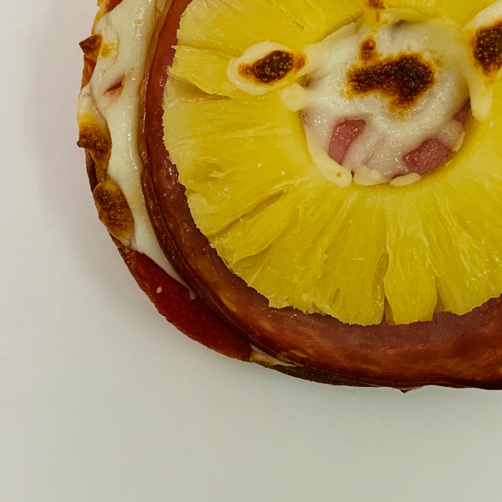 Hawaiian Pizza Bagel.