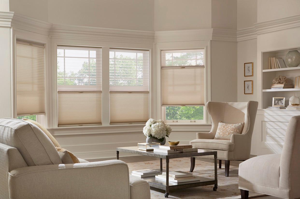 Your preferences change from day to day. Get the perfect window treatments to accommodate your tastes. These Trilight Cellular Shades offer exceptional light control in any space.  BudgetBlindsOwasso