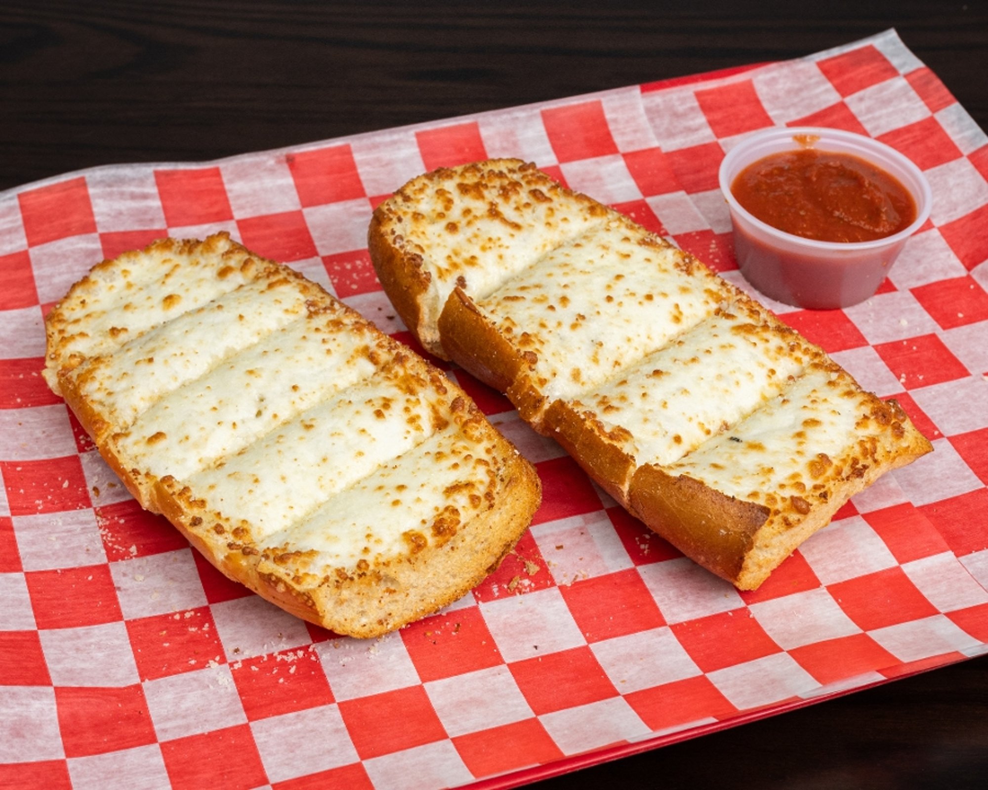 Half Loaf Cheesy Garlic Bread
