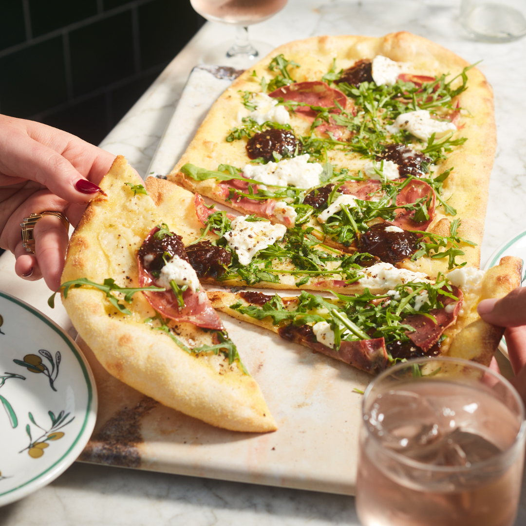 Burrata & Coppa Ham Prima Pizza