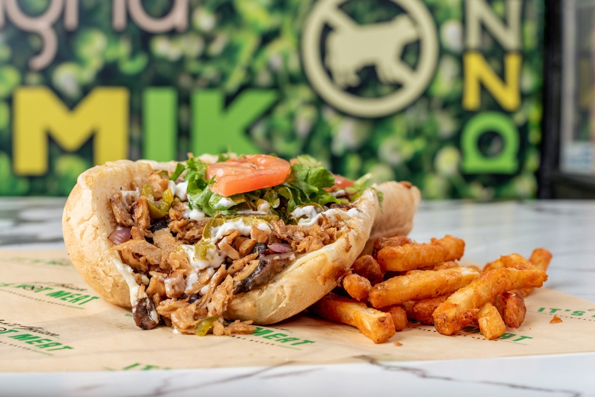CHIK'N PHILLY SANDWICH