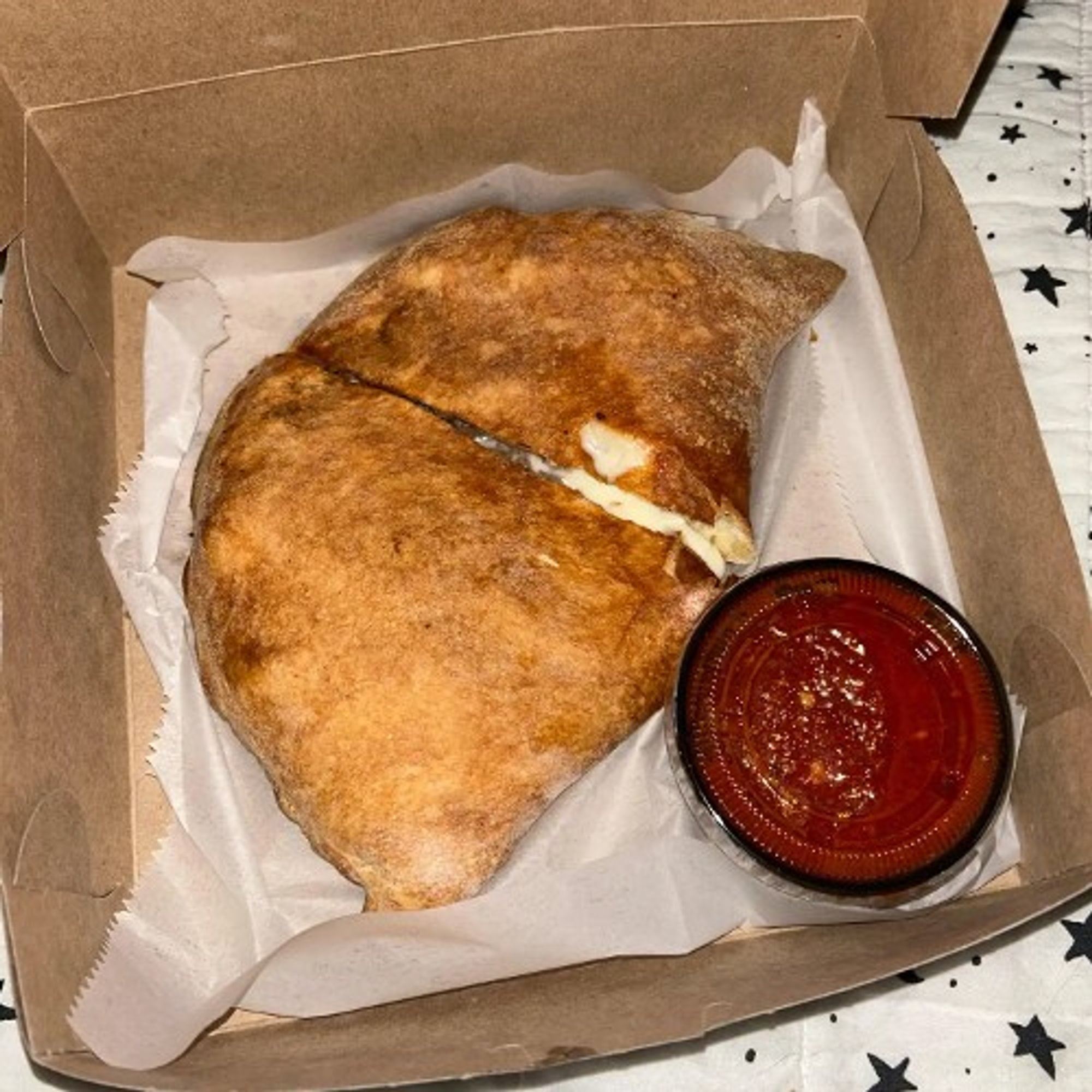 Steak & Cheese Calzone