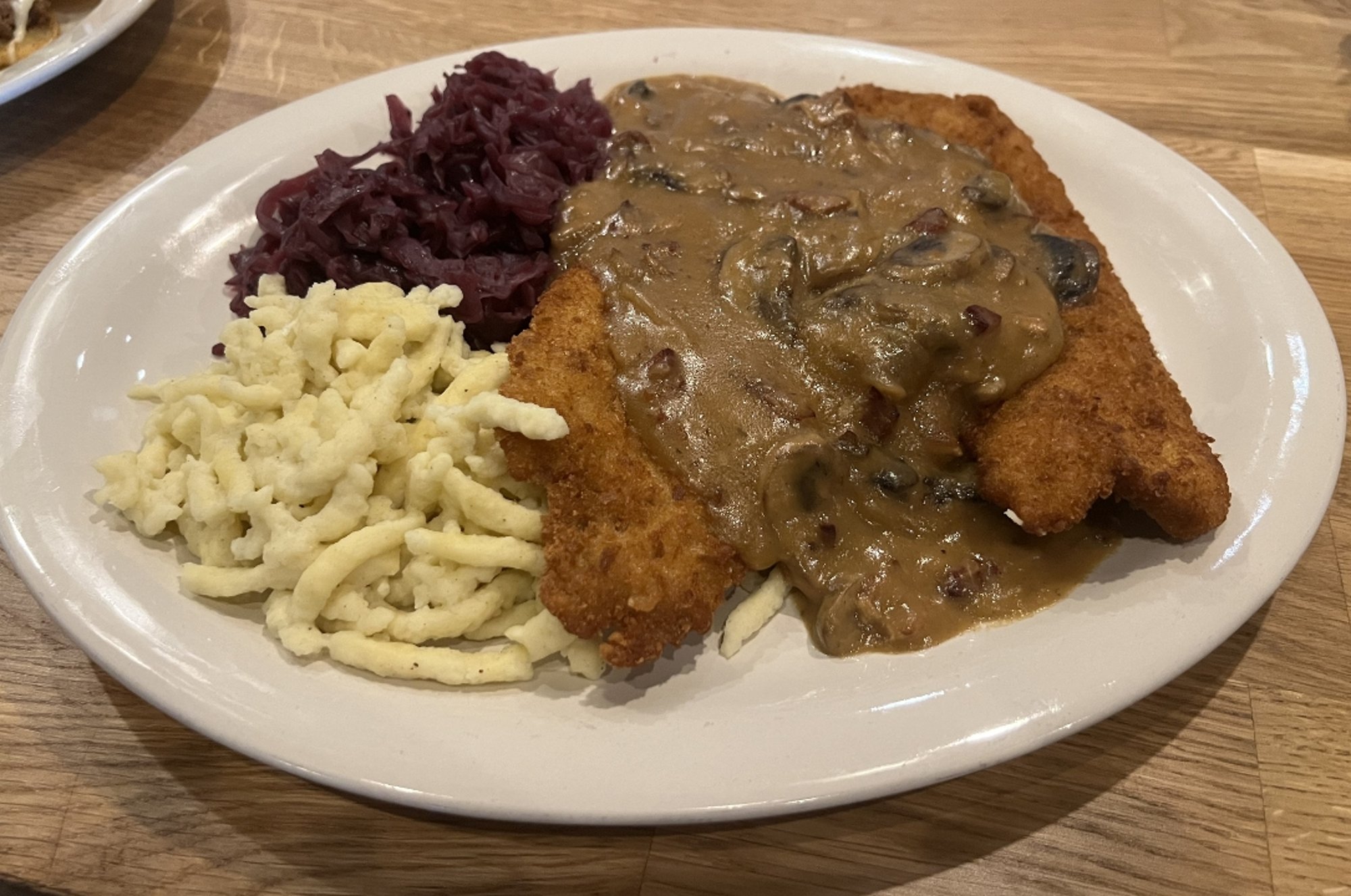 Jaeger Schnitzel
