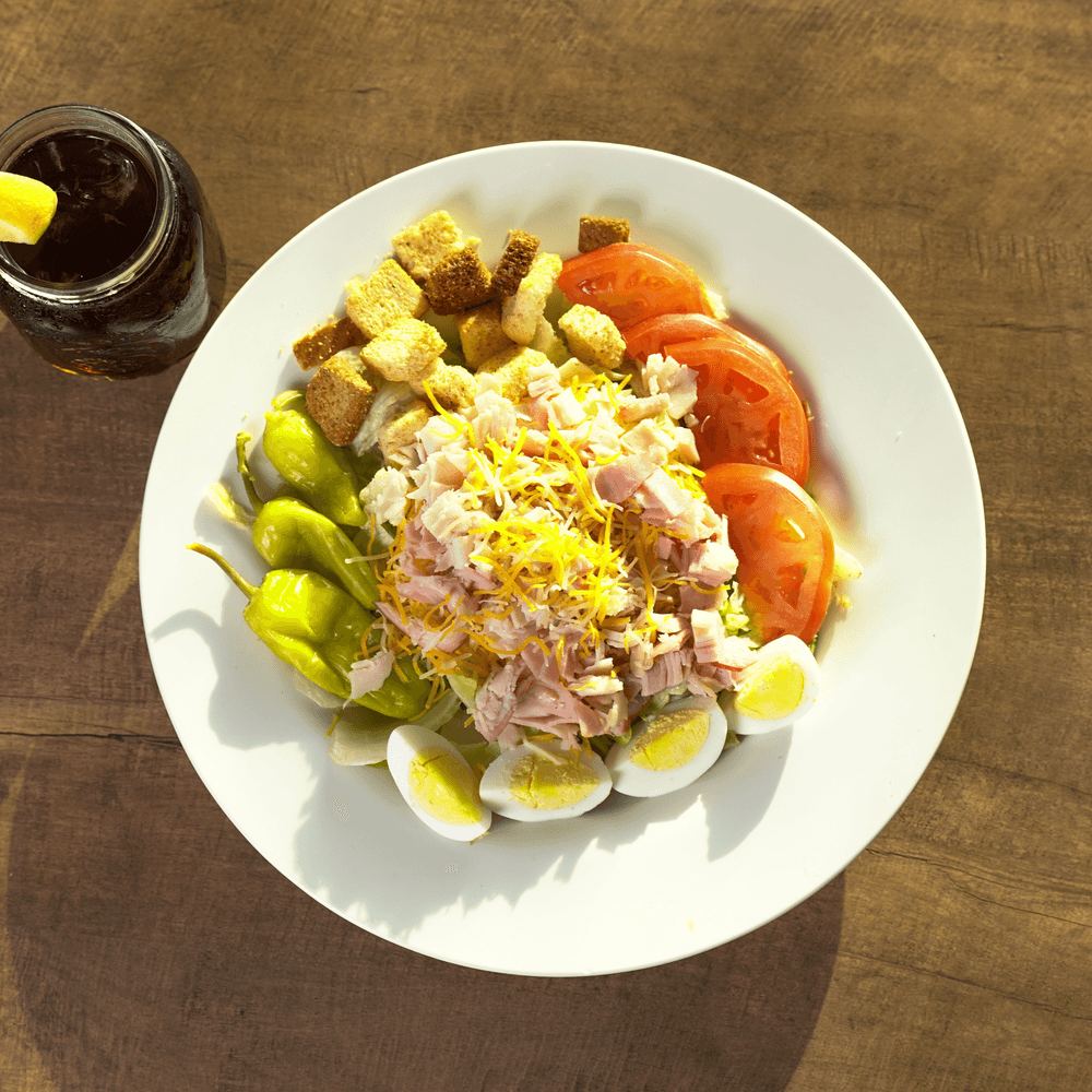Mason Jar Chef Salad