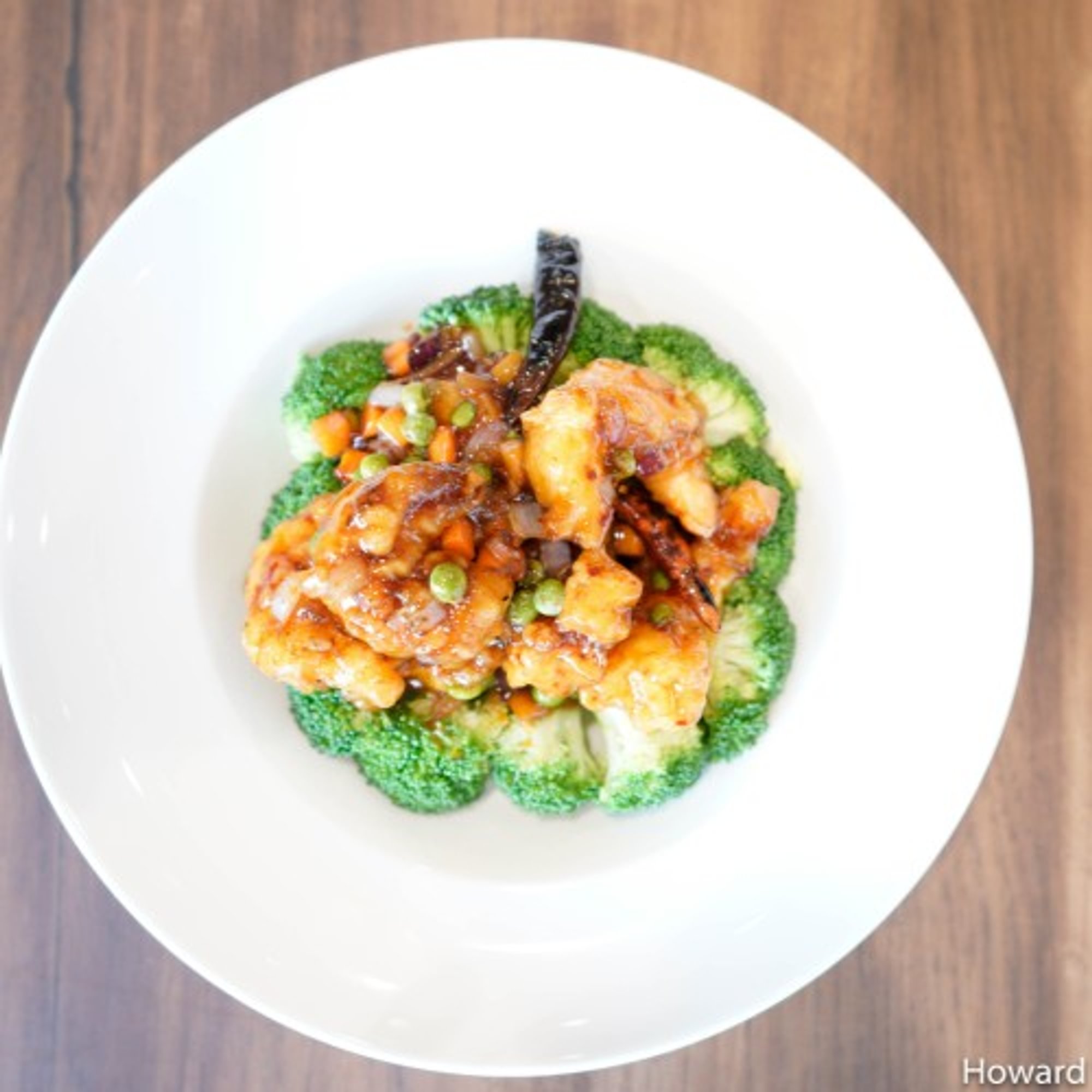 Spicy Crispy Prawns Lunch