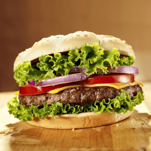 Kids Cheese Burger and Fries
