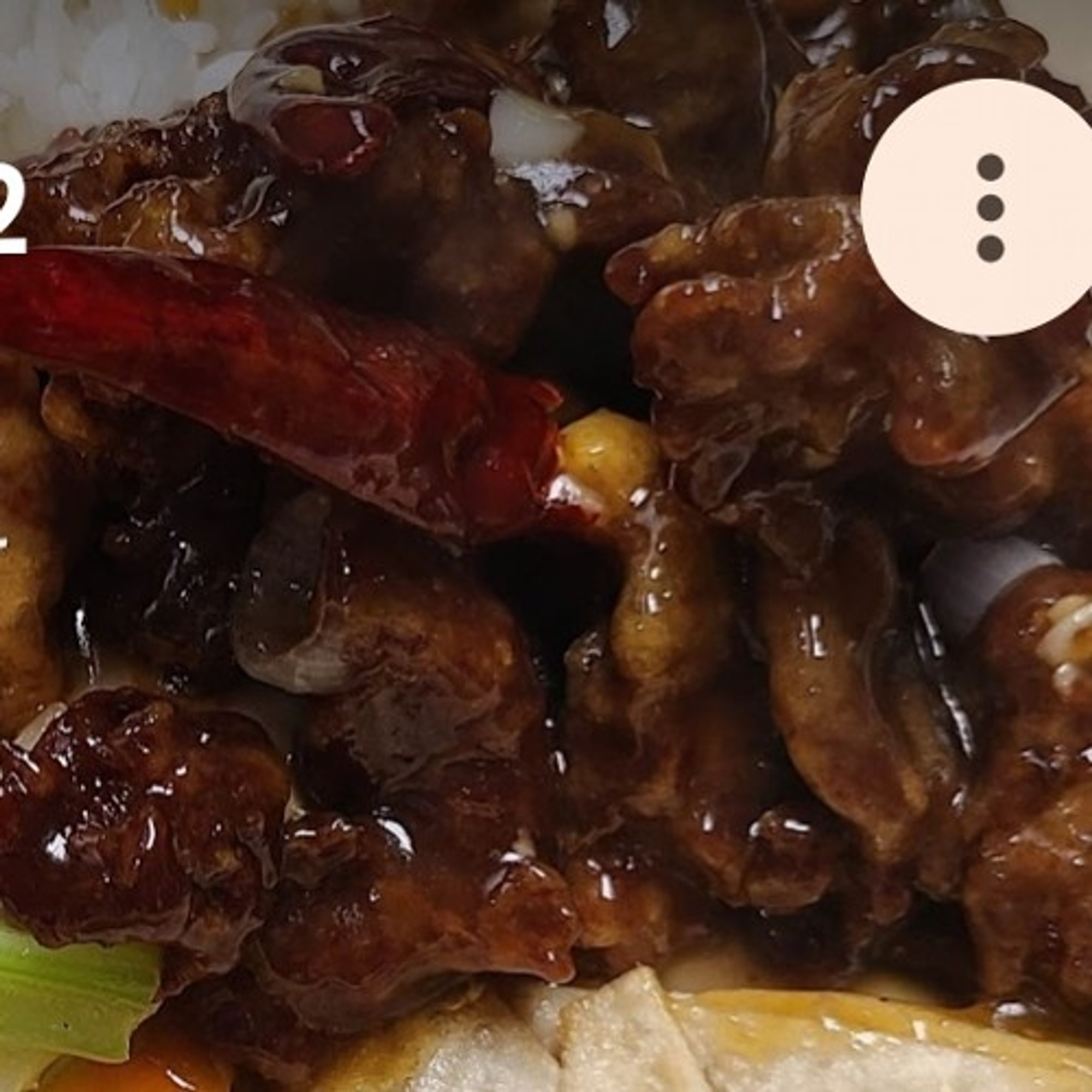 Orange Beef (Quart size serve with rice only)