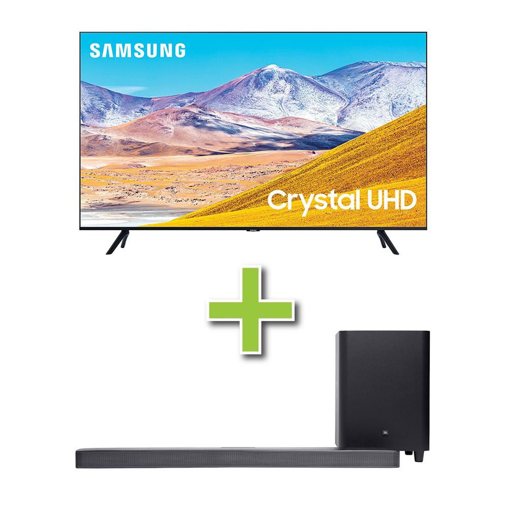 65" Samsung 4K Ultra HD Smart TV & JBL 5.1 ch Soundbar