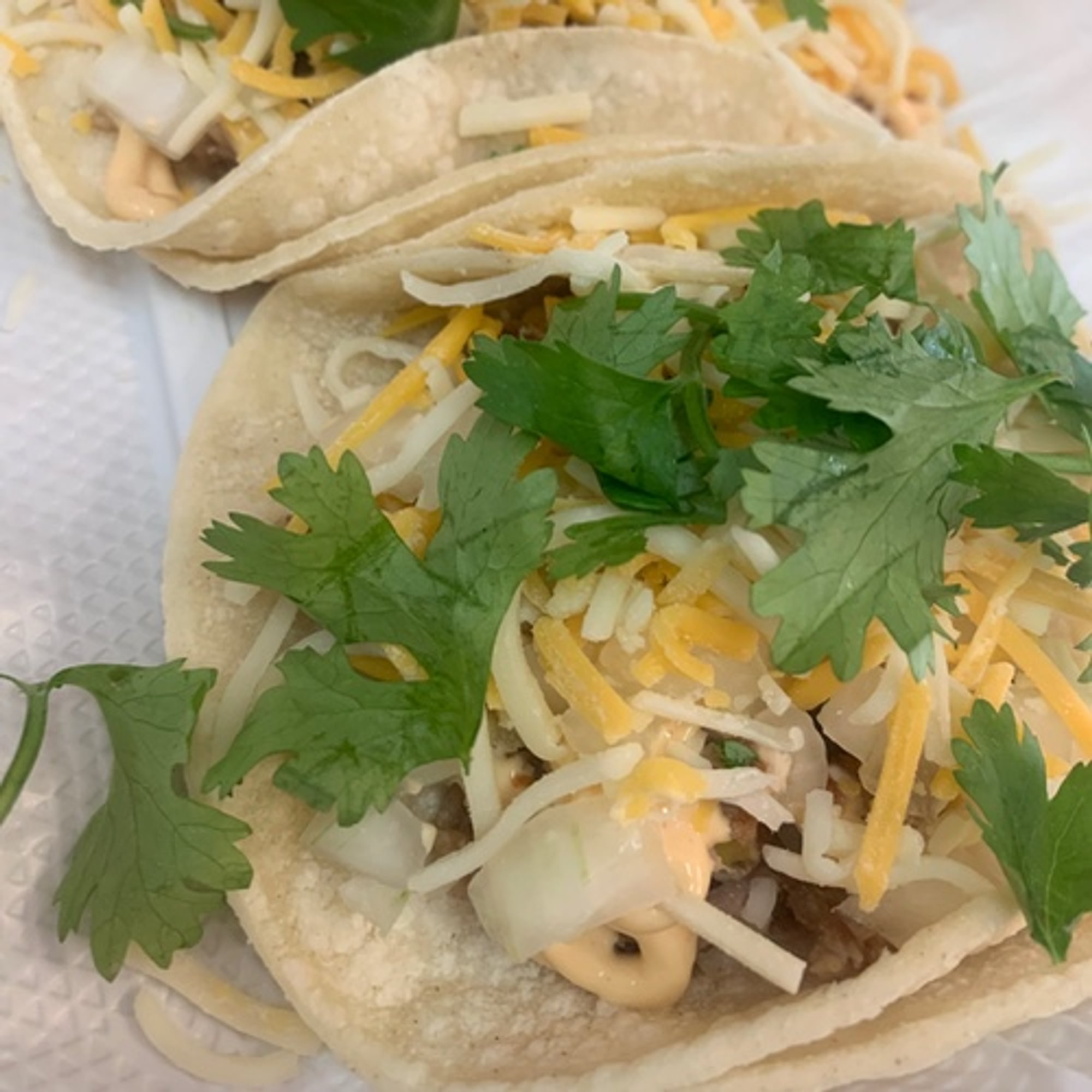 Pork Belly Sisig Tacos (2pcs, Spicy)