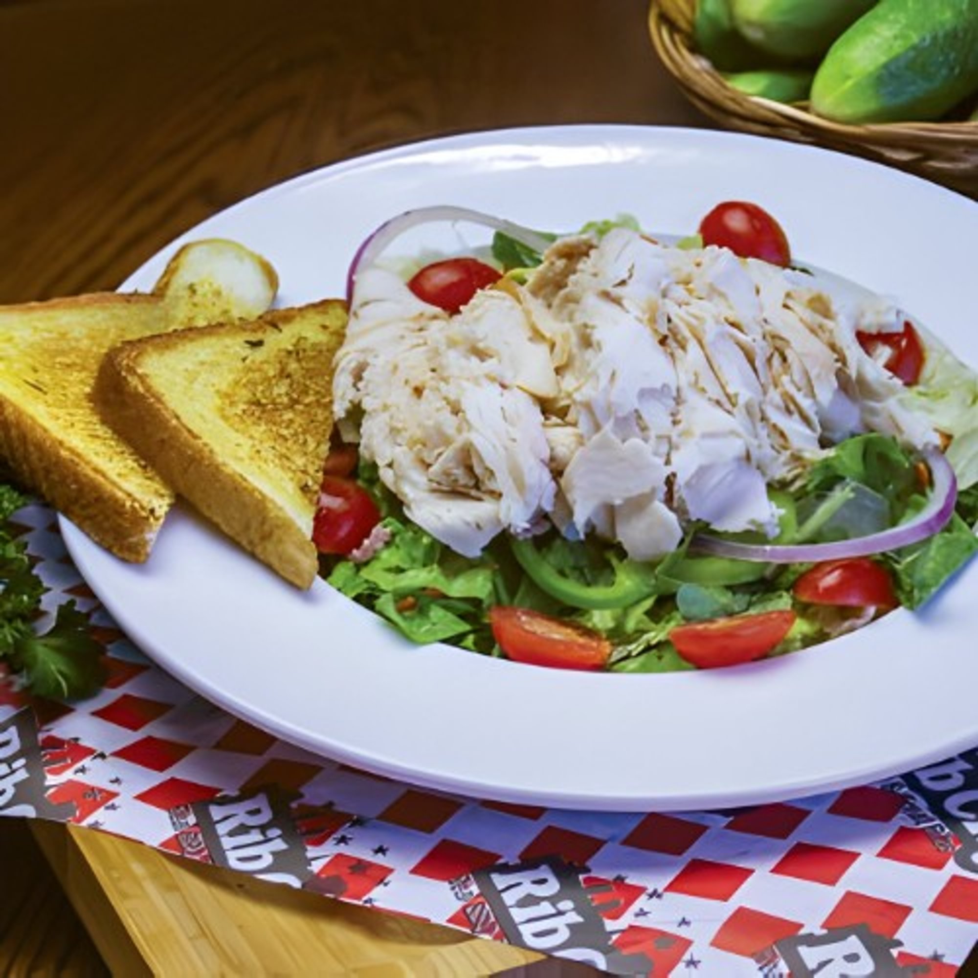 BBQ Turkey Deluxe Salad