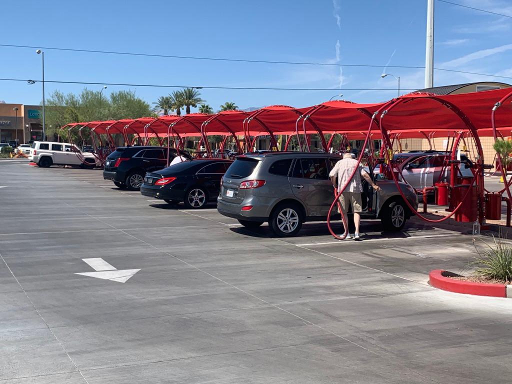 Upper Image Car Wash Photo