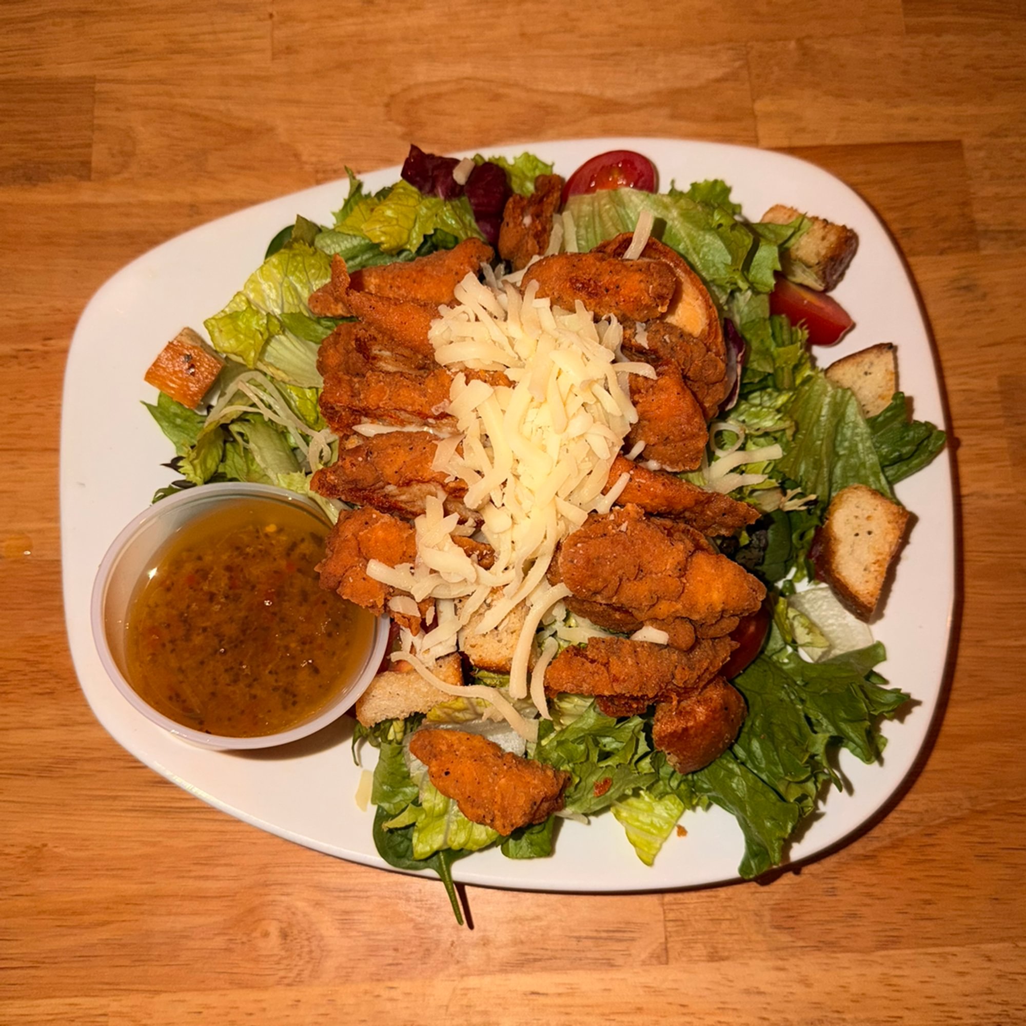 Crispy Chicken Salad