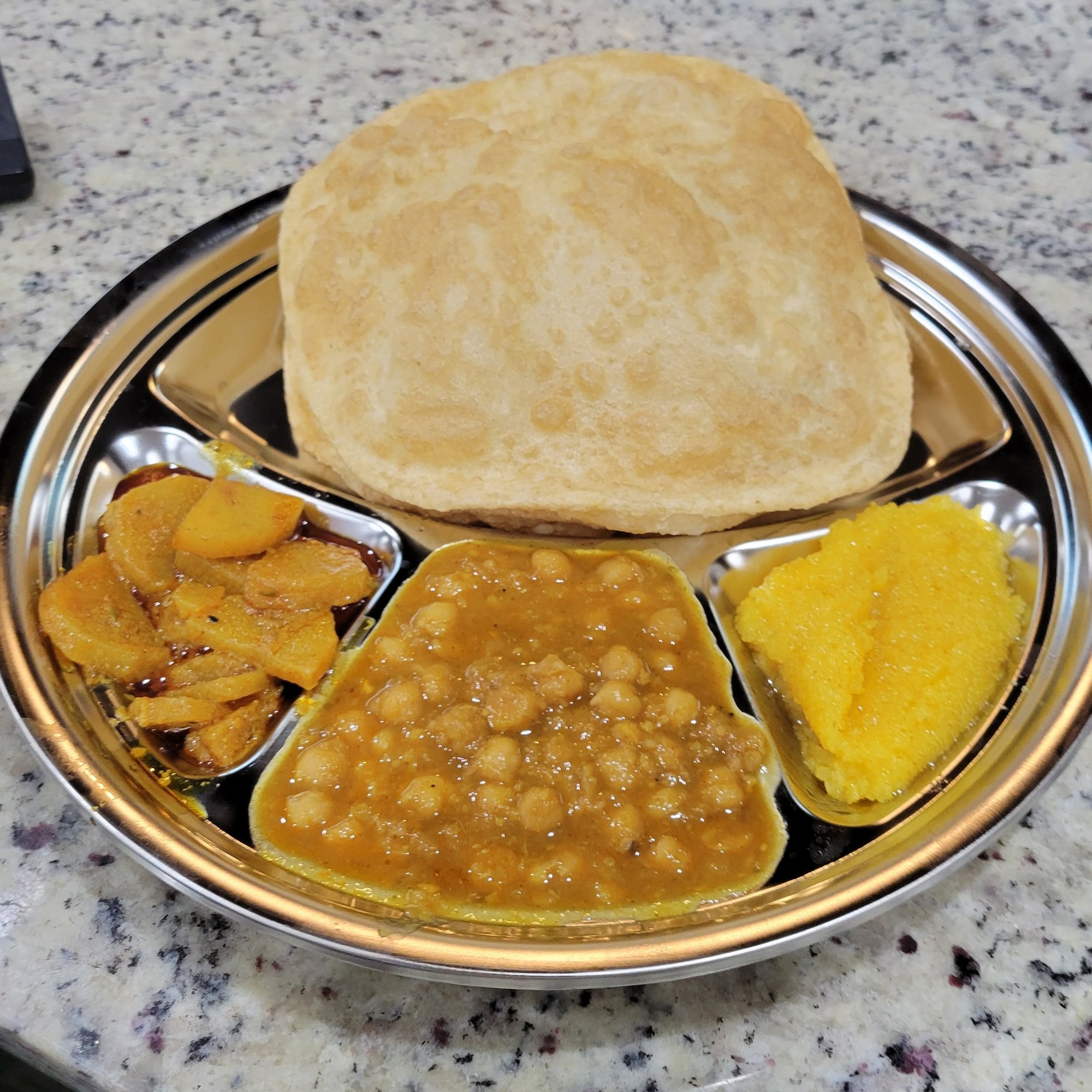 Halwa Puri Combo