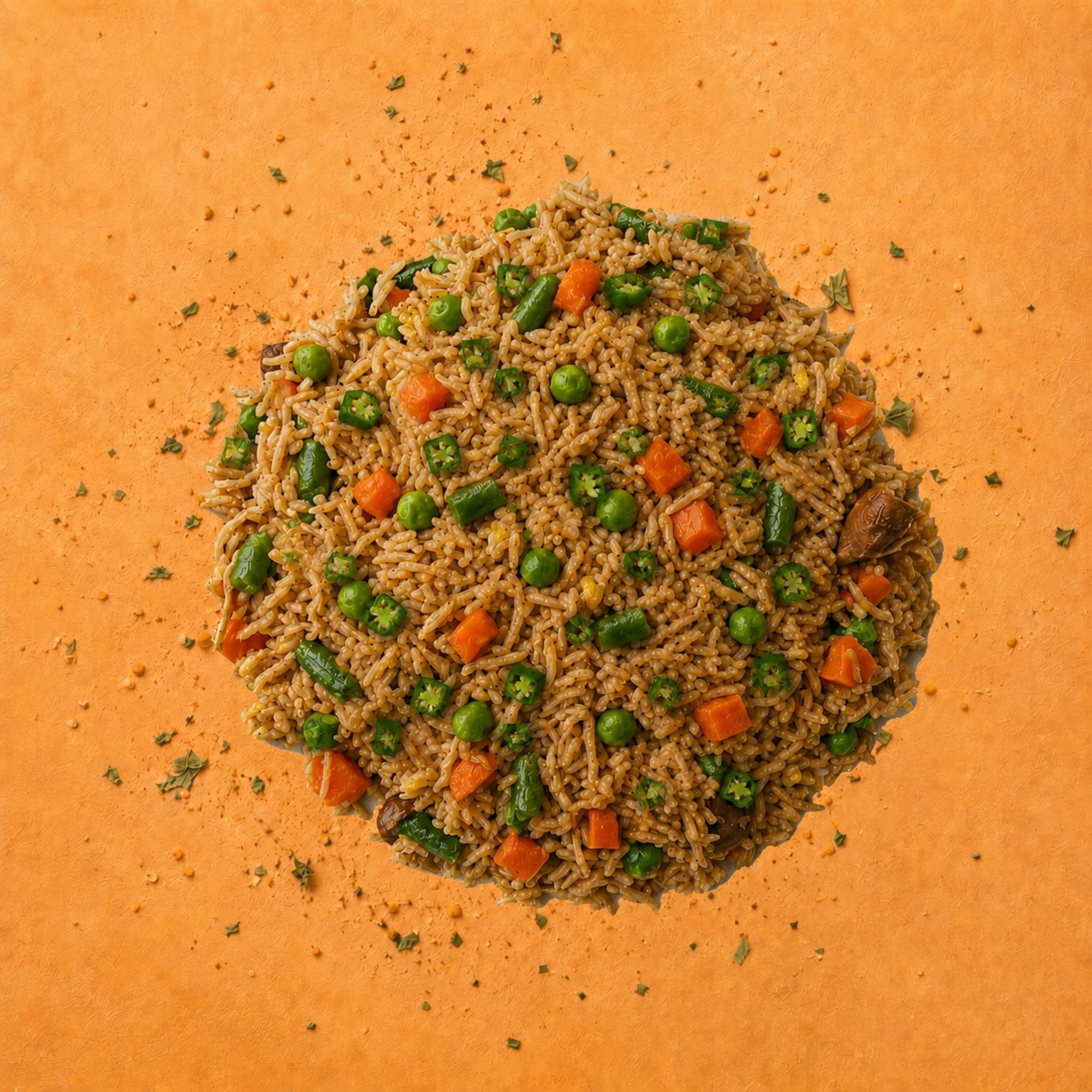 Green Chilli Veg Fried Rice