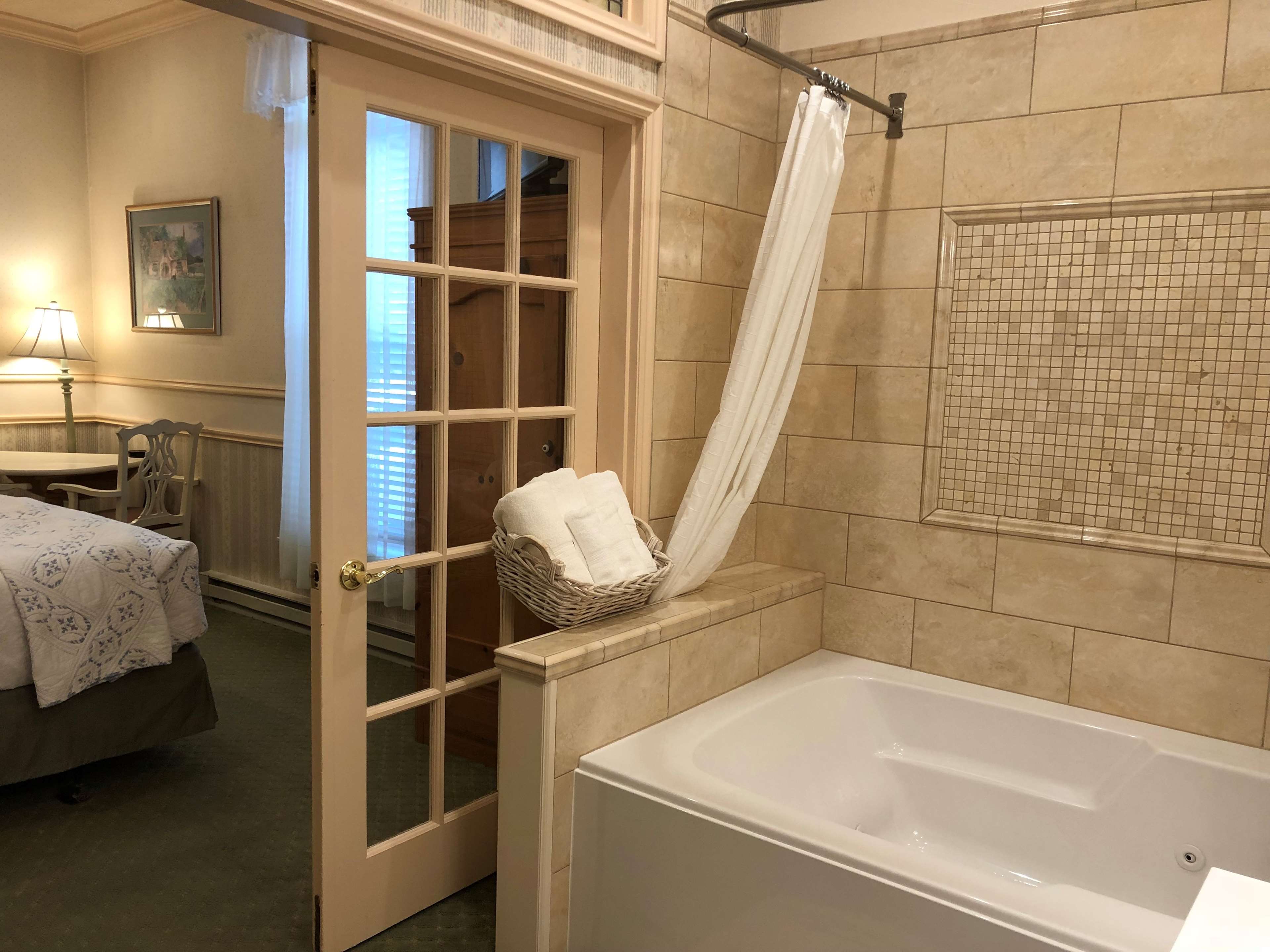 Enjoy getting ready for the day in our fully equipped guest bathrooms.