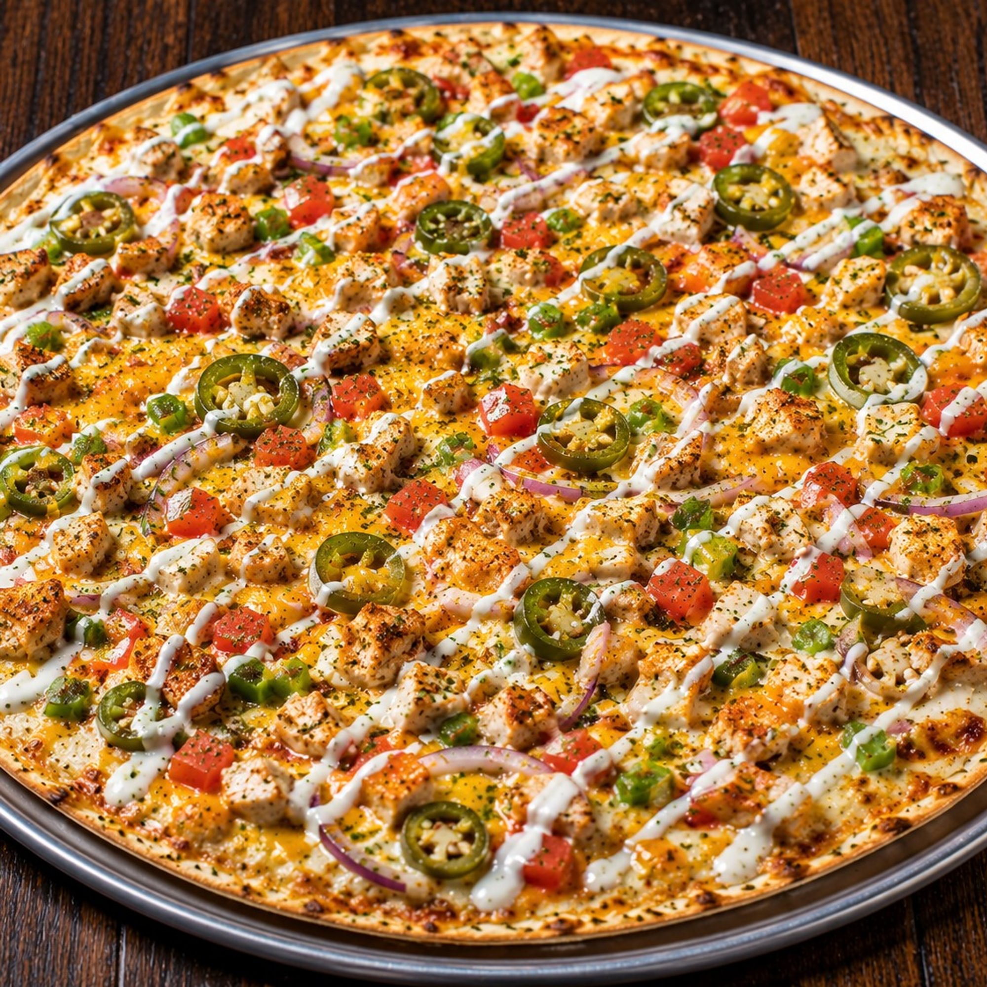 Southwest Cajun Pizza