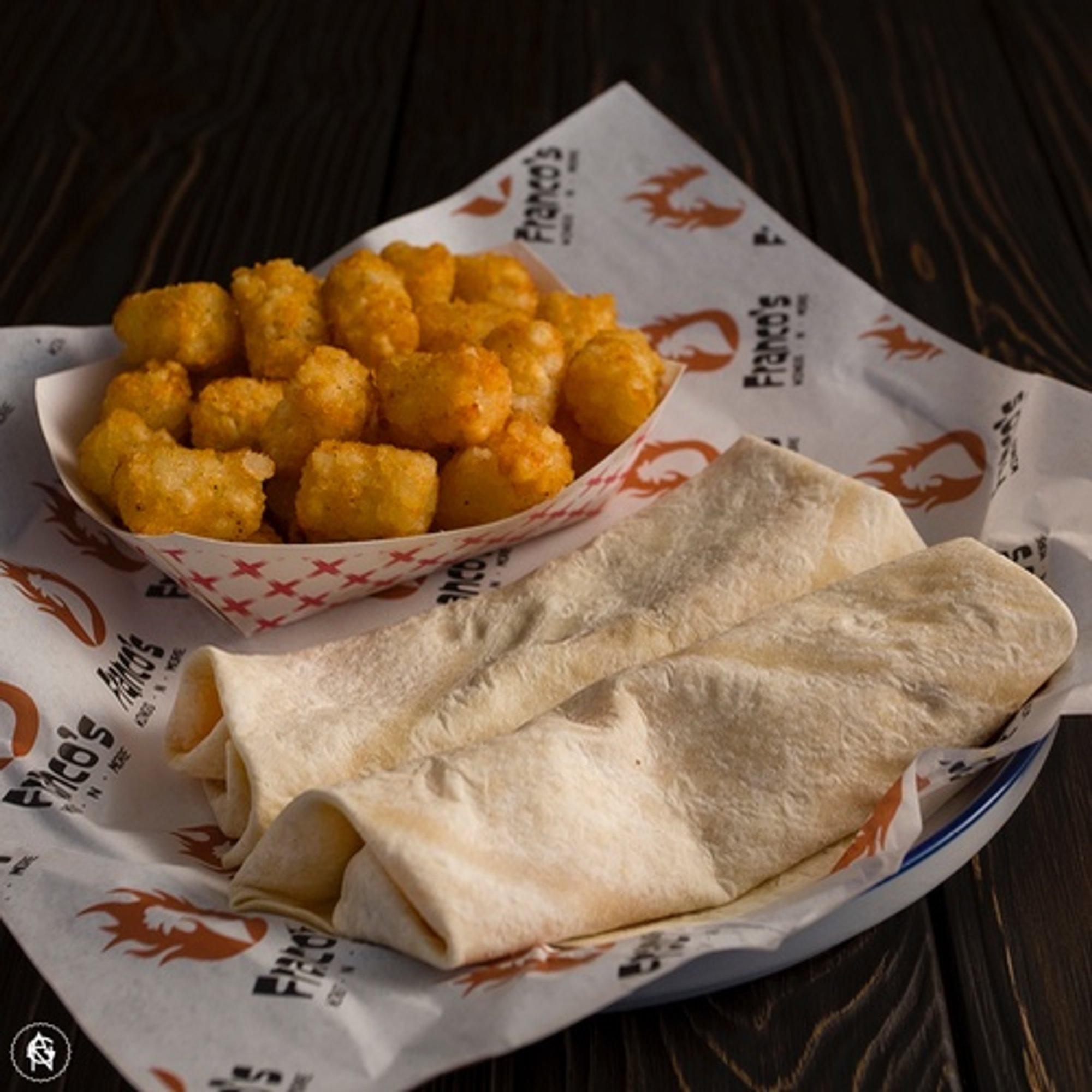 #14 Cheesy Burrito Combo (2)