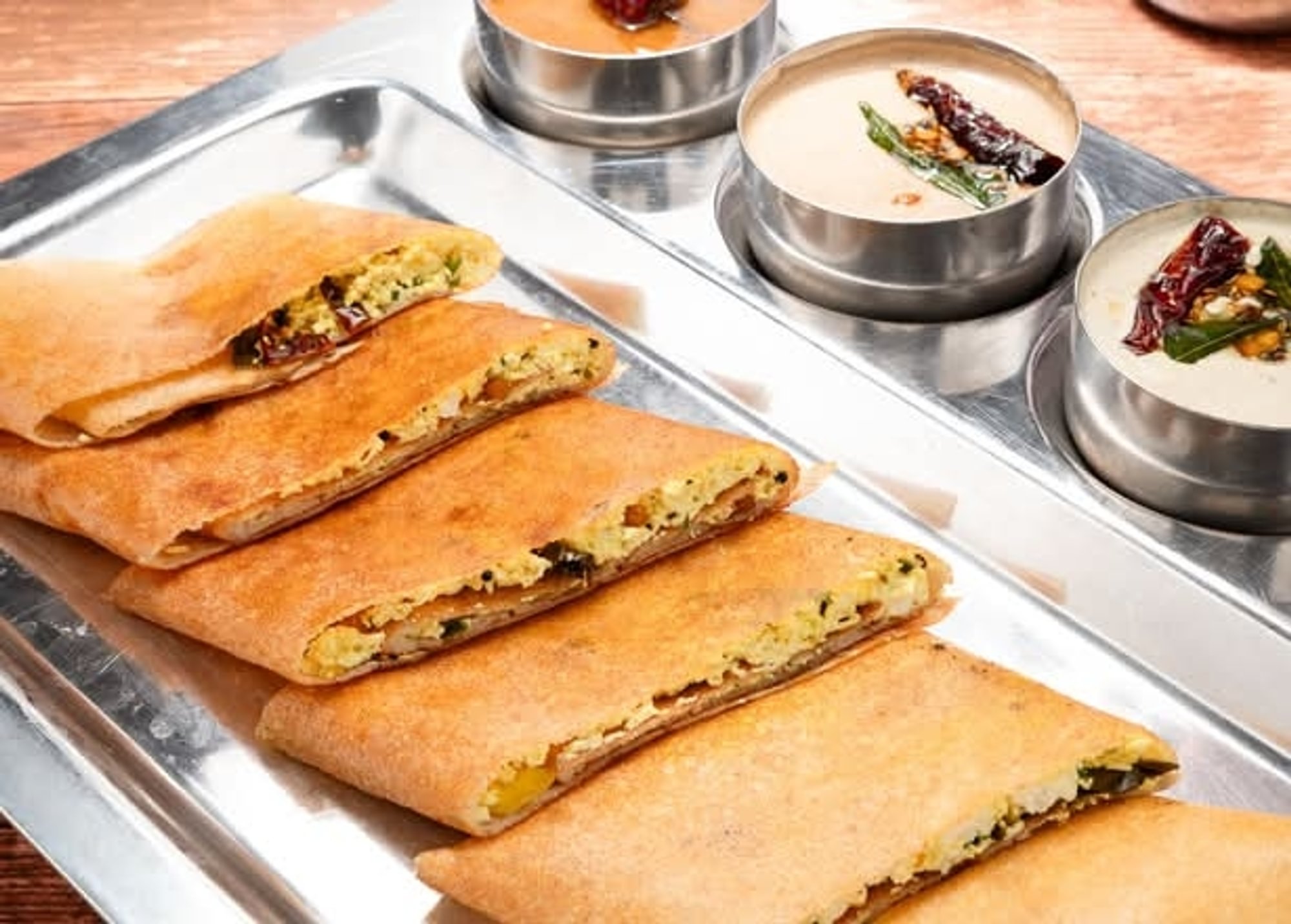 Paneer Dosa (VG) (GF)
