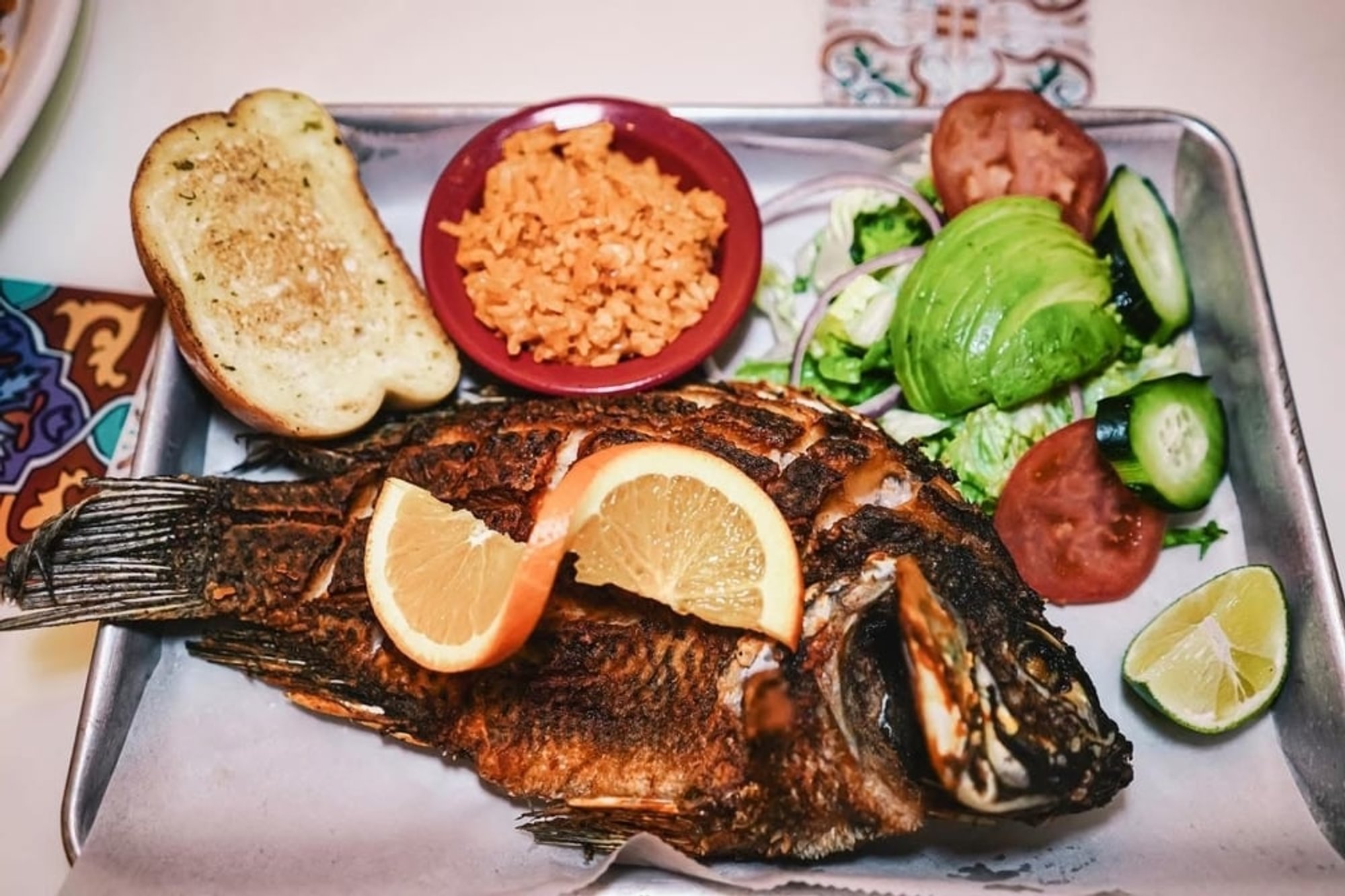 Whole Fried Fish / Mojarra