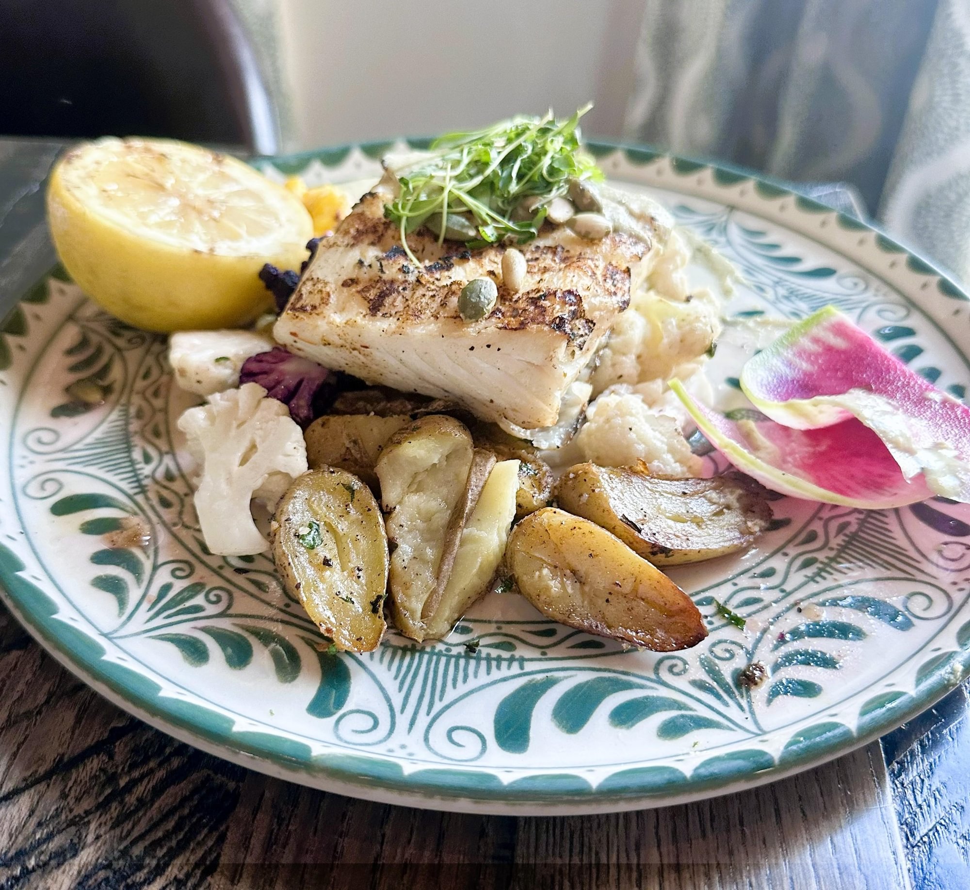 Halibut al Pipian