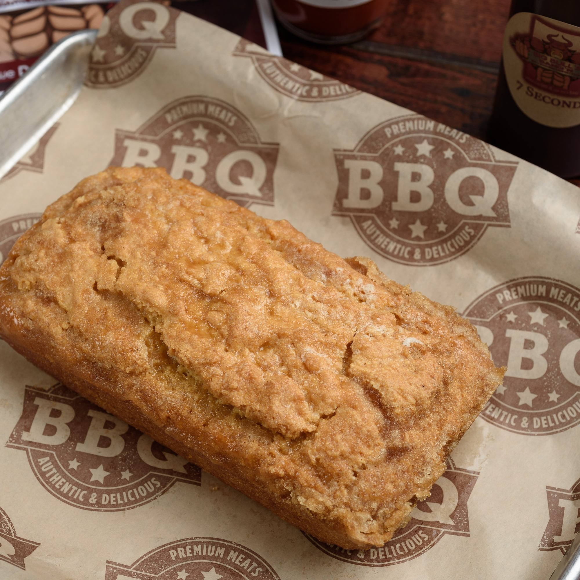 Mama Bull's Buttery Candied Cornbread Loaf