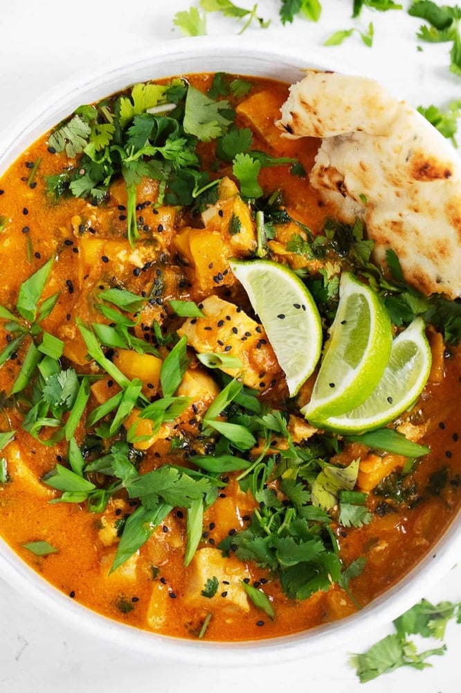 Mango Lemon Chicken Curry