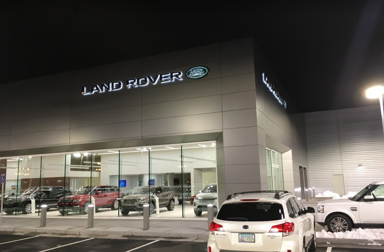 Land Rover Downtown Salt Lake dealership exterior