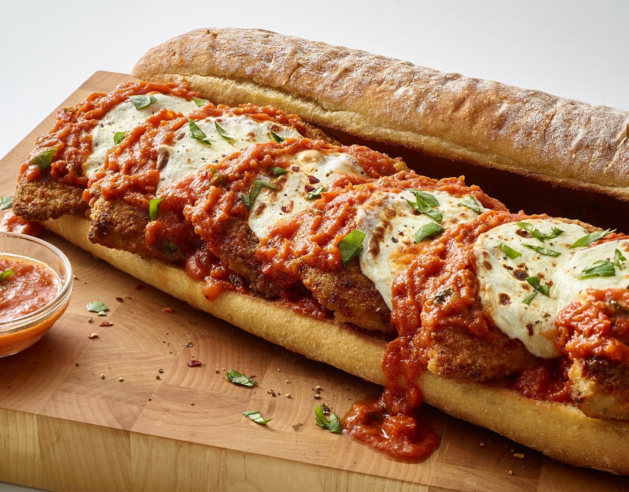 Chicken Cutlet Parmigiana Sub