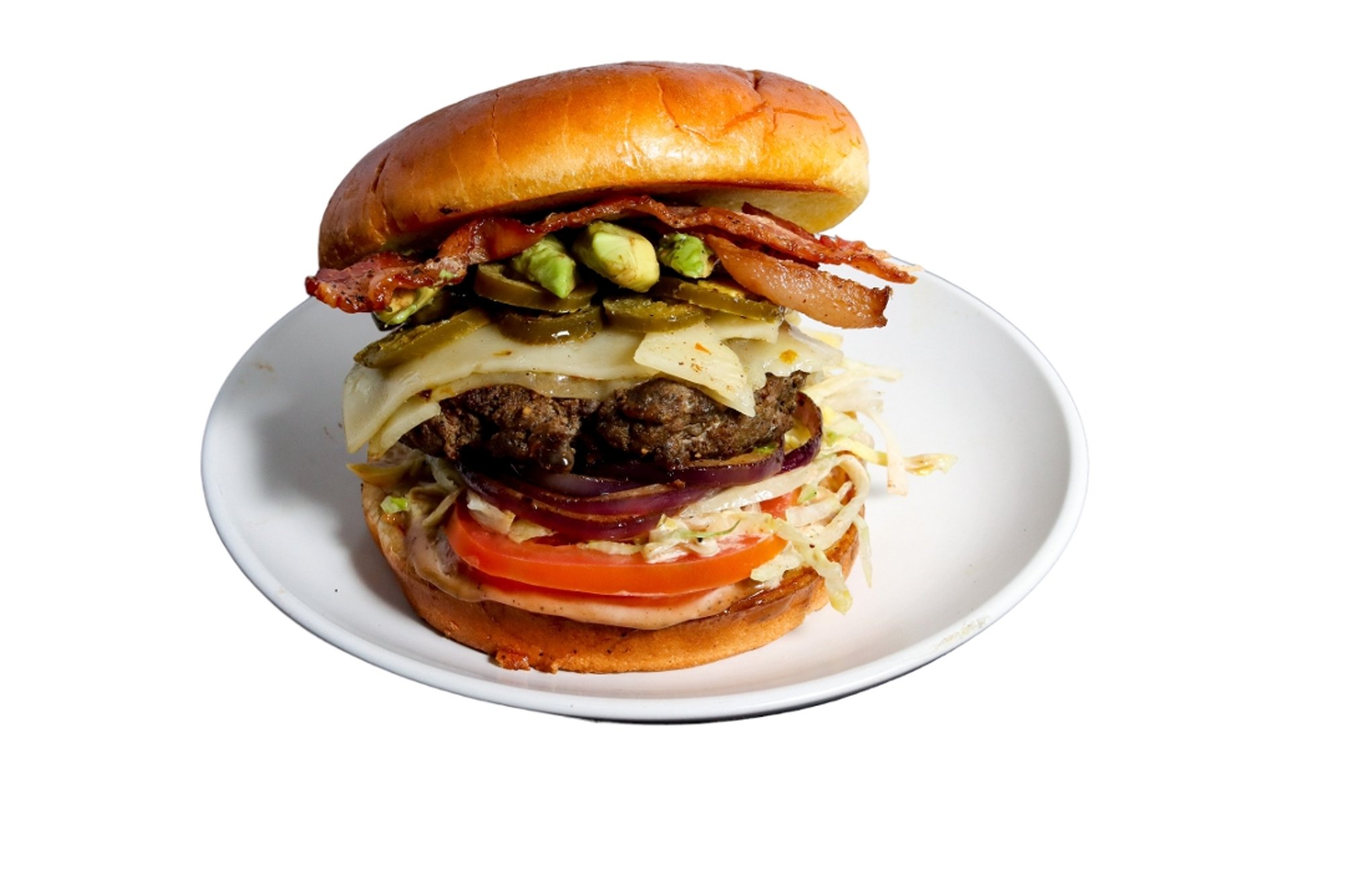 SW Bacon Avocado Cheeseburger
