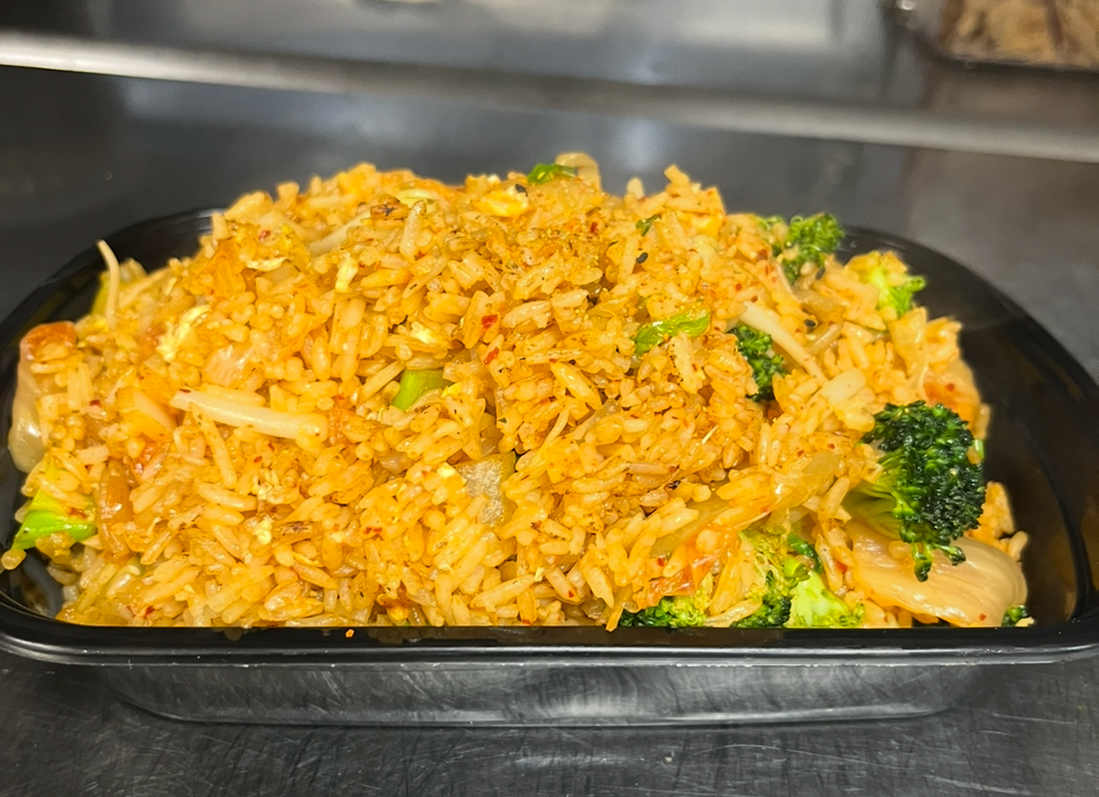 Shredded Chicken Fried Rice