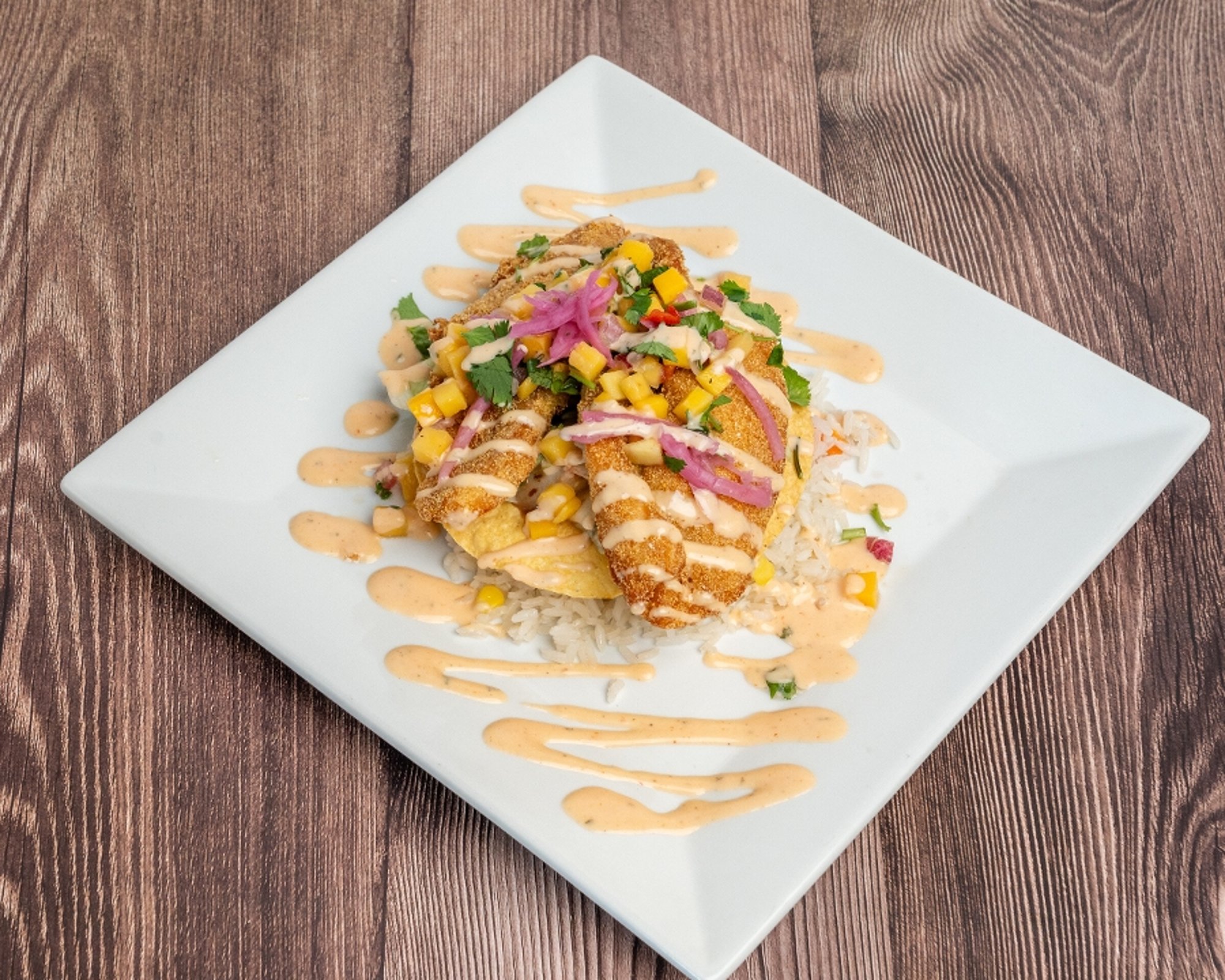 Fish Tostada