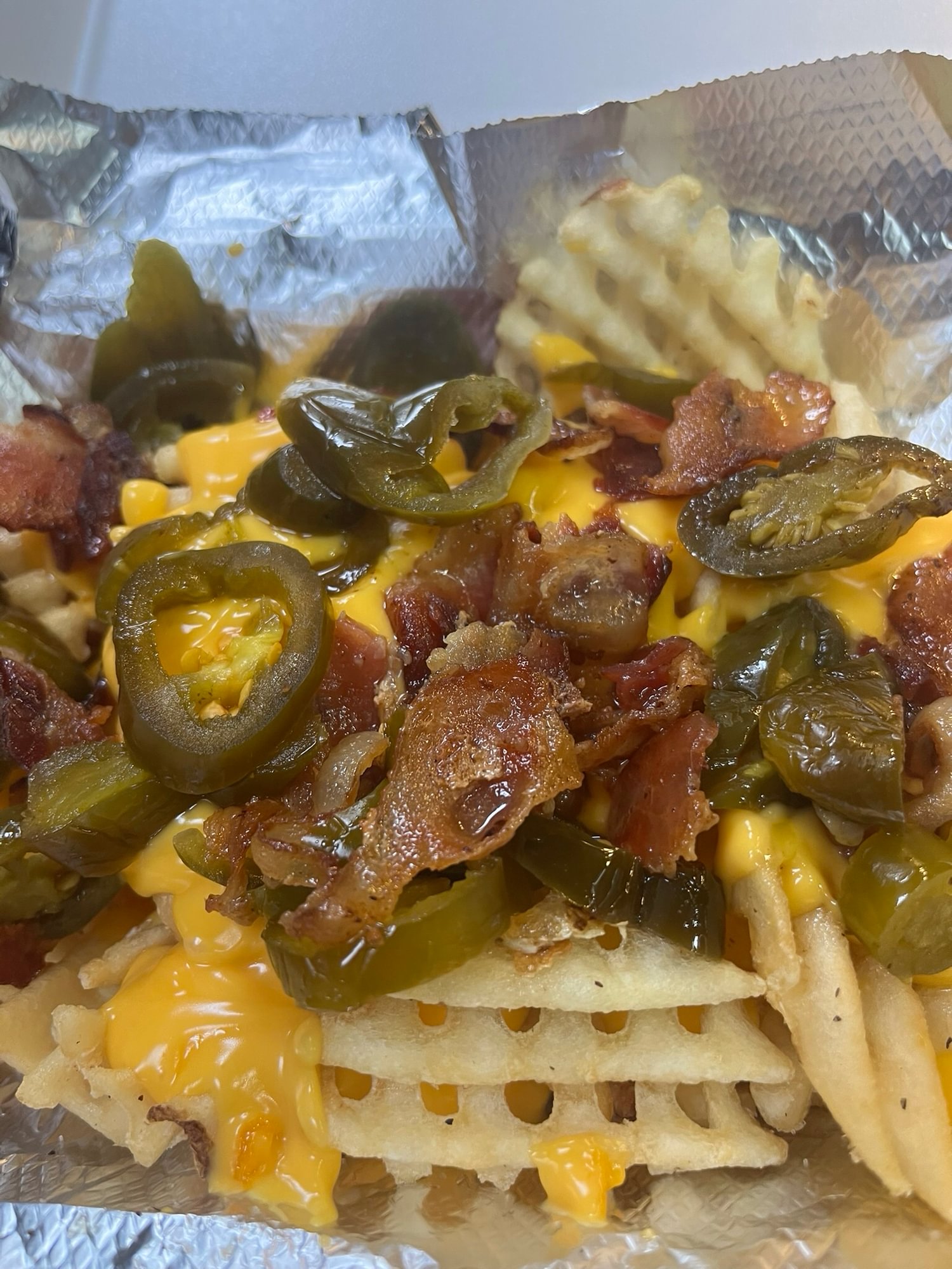 Loaded Waffle Fries