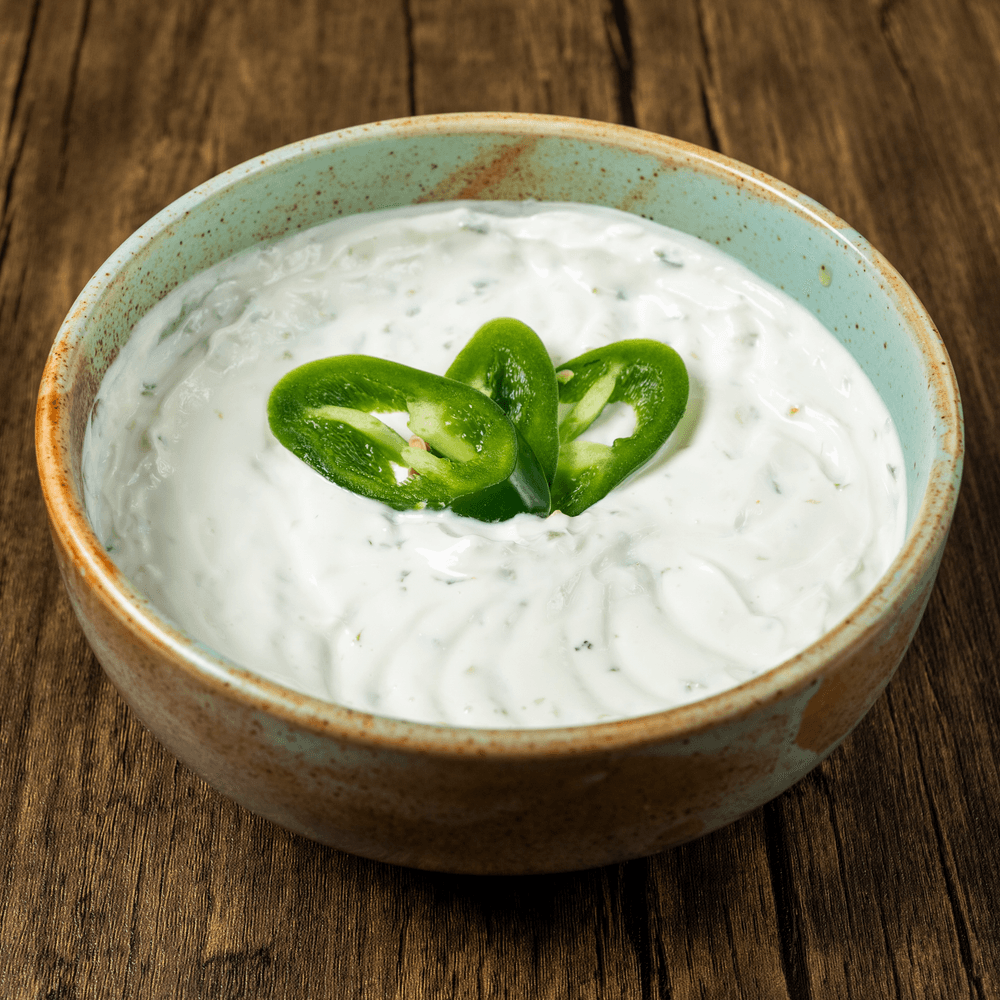 Spicy Lebni Plate